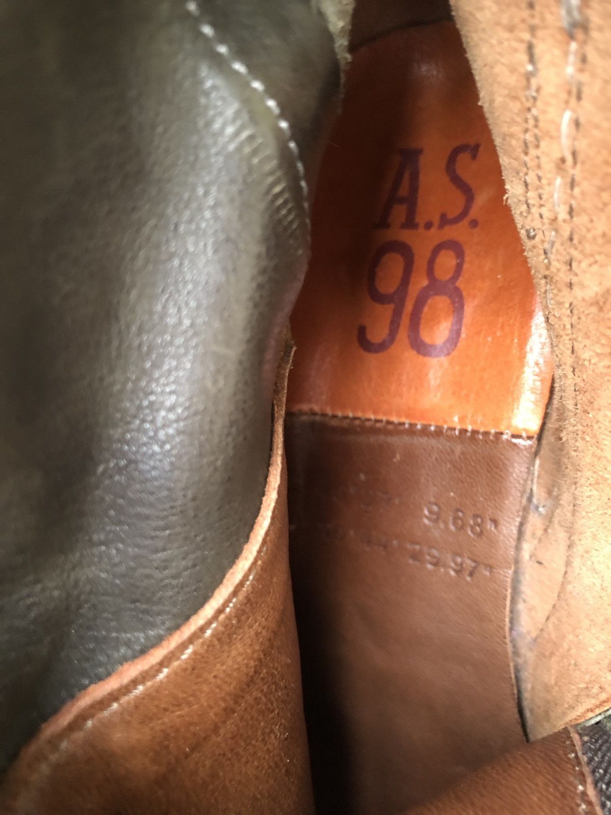 A.S.98 A.S 98 Grean Leather Women’s Boots Size 37 Size US 7 / IT 37 - 9 Thumbnail