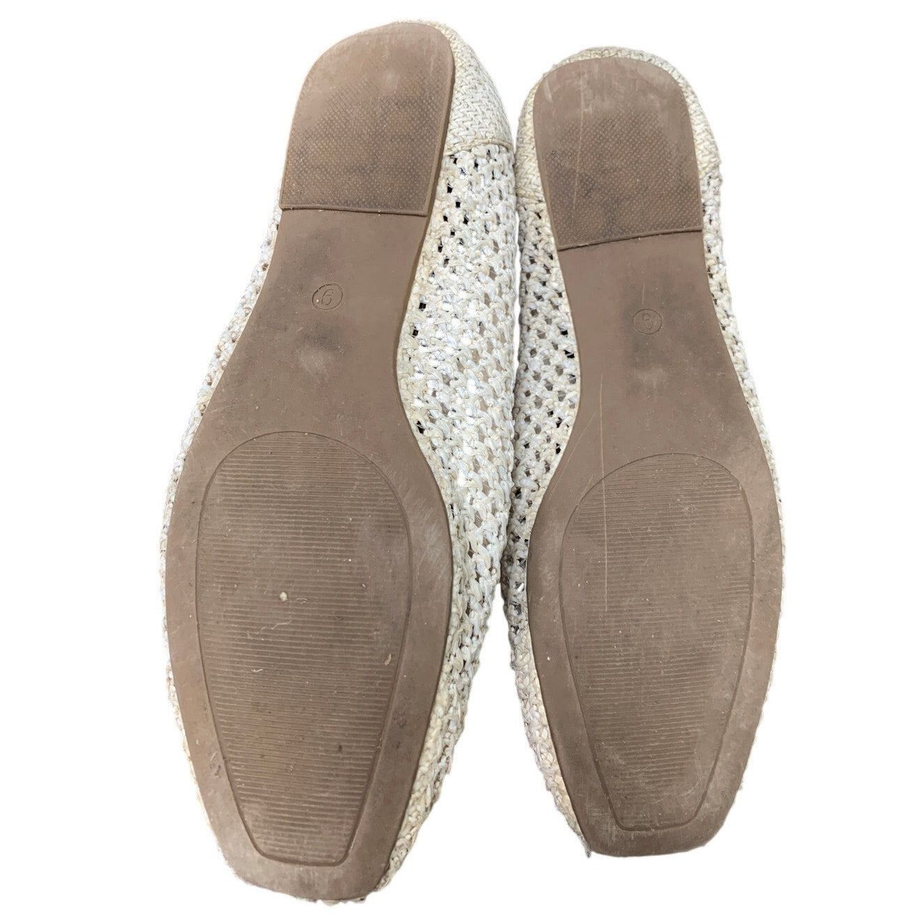Other Trary Women's Size 9 Tan Woven Straw Mary Jane Sandals Size US 9 / IT 39 - 6 Thumbnail