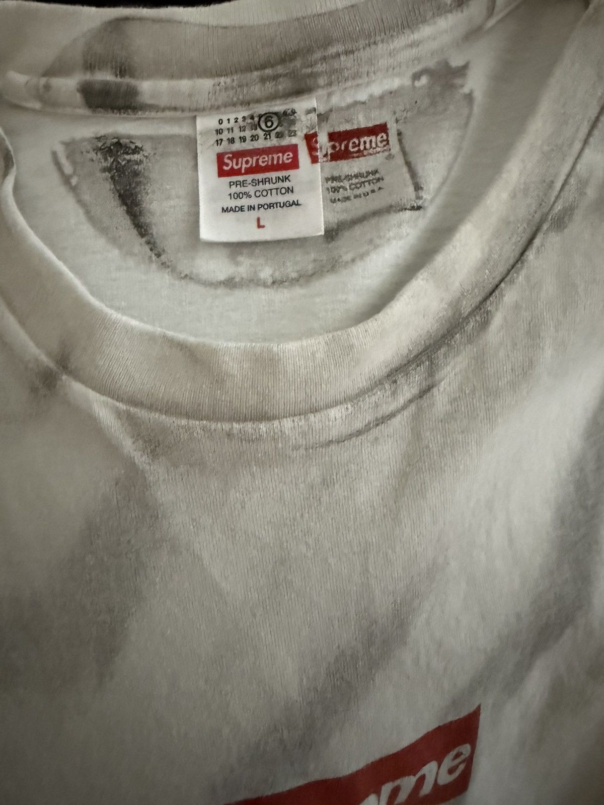 Maison Margiela × Supreme Supreme X Margiela t-shirt Size US L / EU 52-54 / 3 - 3 Thumbnail