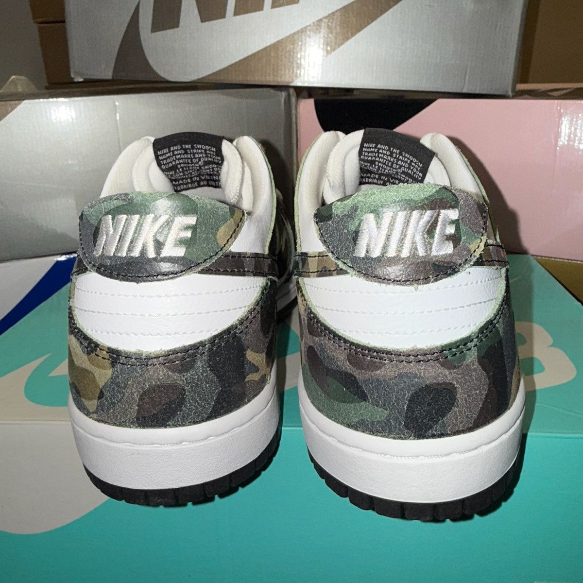Nike Size 10.5 - Nike Zoom Dunk Pro SB Low Camo - 854866-331 Size US 10.5 / EU 43-44 - 3 Thumbnail
