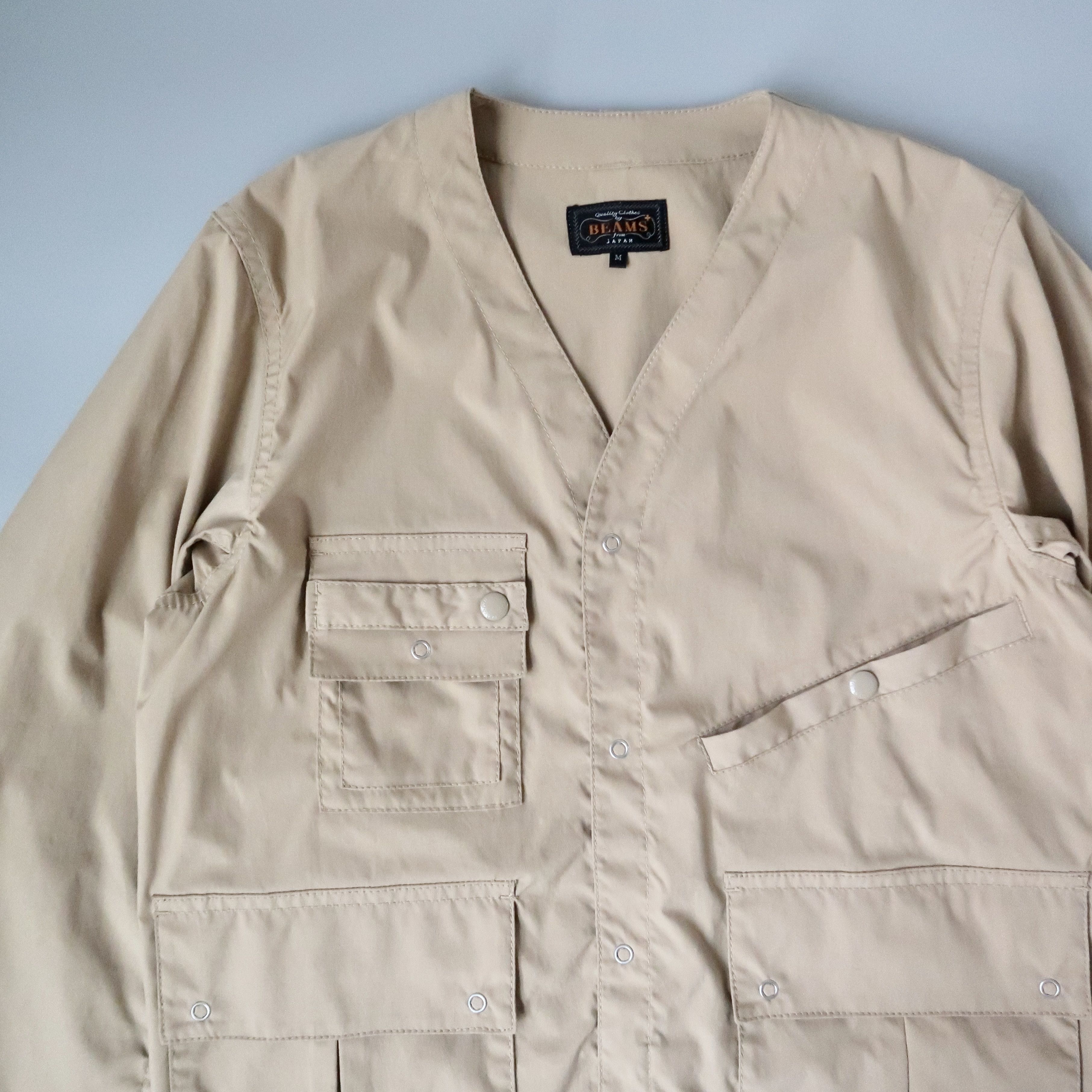 Beams Plus BEAMS PLUS Komatsu Matere Multi-Pocket Fishing Jacket M Size US M / EU 48-50 / 2 - 7 Thumbnail