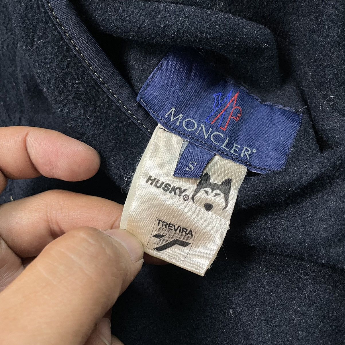 Moncler × Vintage Vintage moncler husky reversible jacket Size US S / EU 44-46 / 1 - 7 Thumbnail