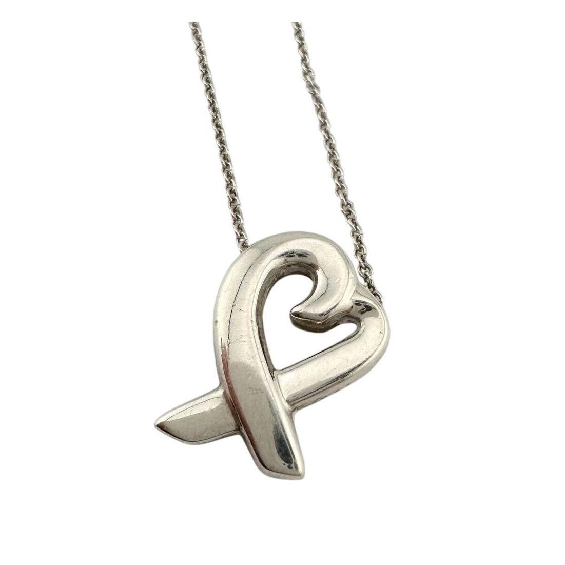 Tiffany & Co. Tiffany & Co Paloma Picasso Small Loving Heart Necklace 18" Size ONE SIZE - 1 Thumbnail