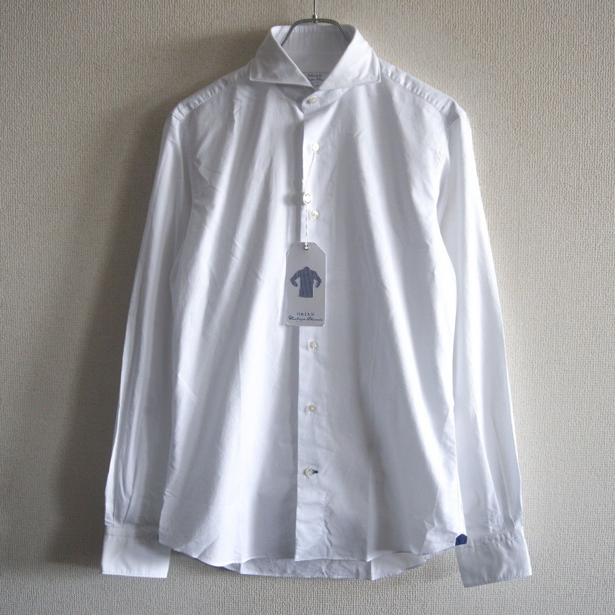 Vintage ORIAN Cotton Shirt White Size 38-15 Size US L / EU 52-54 / 3 - 1 Thumbnail