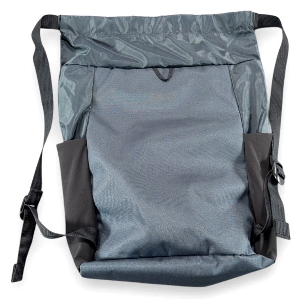 Vintage VINTAGE 5.11 Tactical Bag Gray Yellow Polyester Drawstring Cinch Backpack Logo Promo Swag Size ONE SIZE - 3 Thumbnail