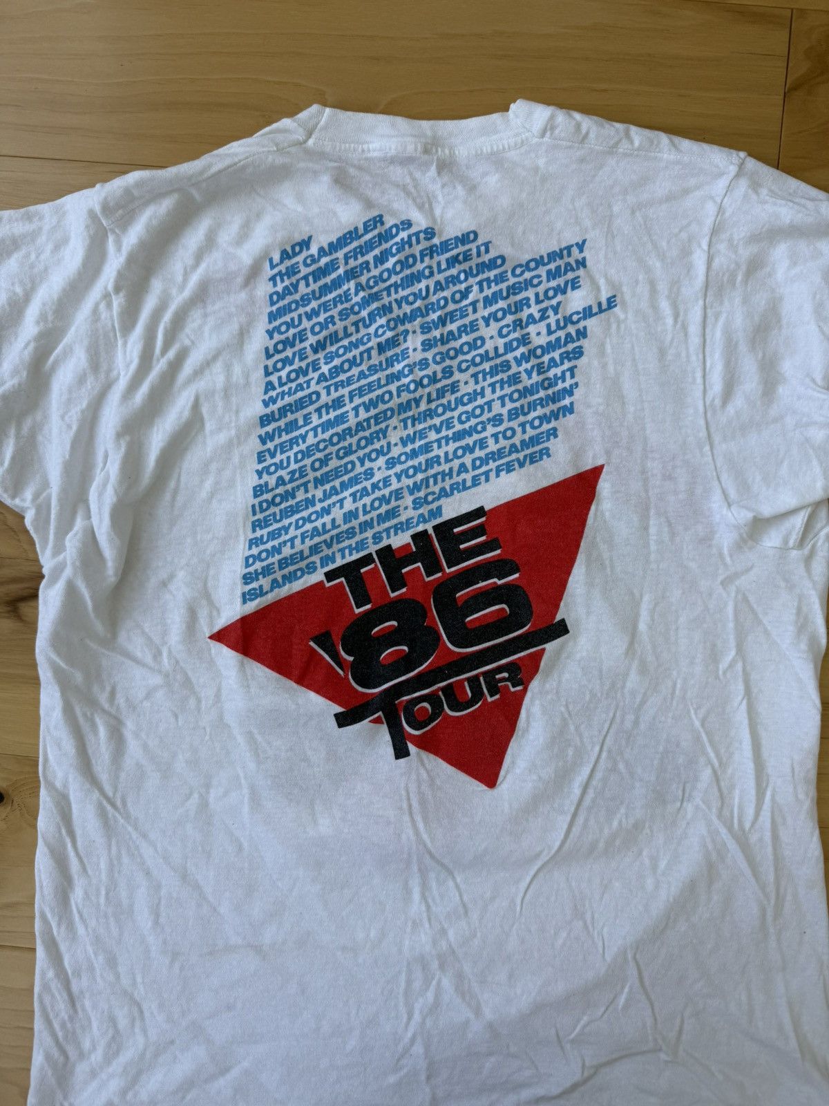 Japanese Brand Kenny Rogers 80s tour Size US XL / EU 56 / 4 - 2 Thumbnail