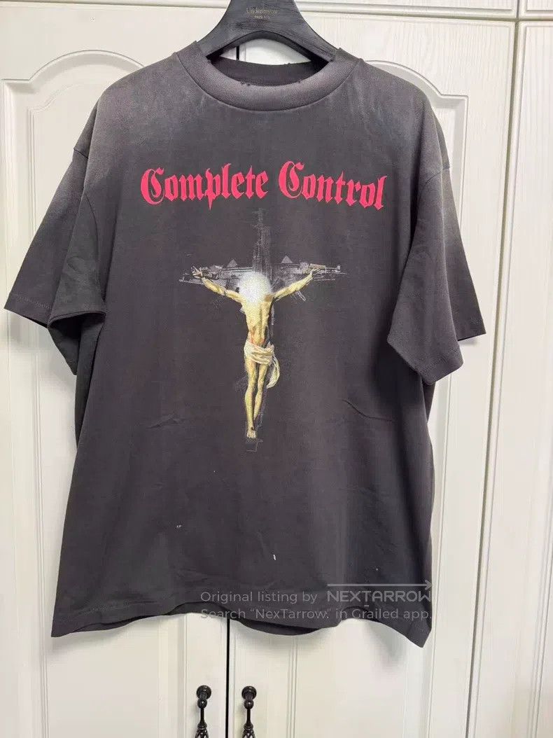 Saint Michael Saint Michael Old washed co-branded shirt Size US L / EU 52-54 / 3 - 1 Thumbnail