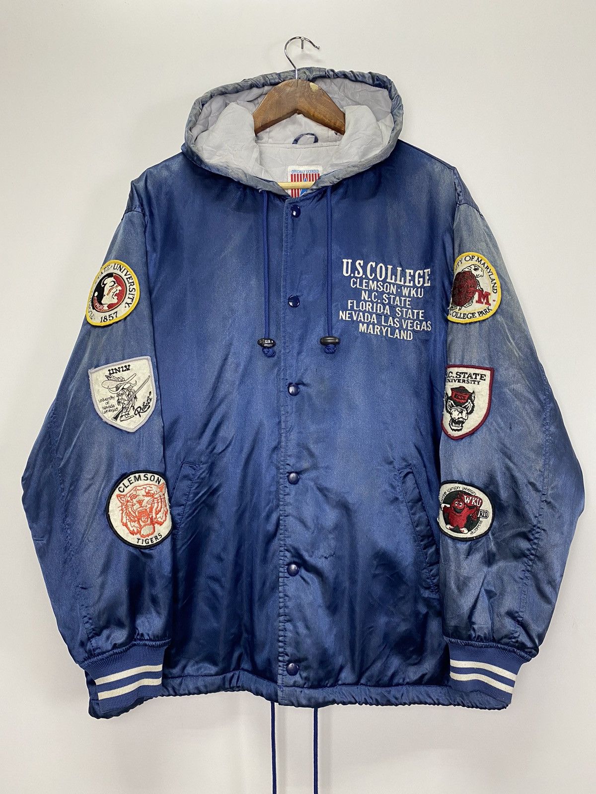 Vintage Vintage US College Jacket Size US L / EU 52-54 / 3 - 11 Thumbnail