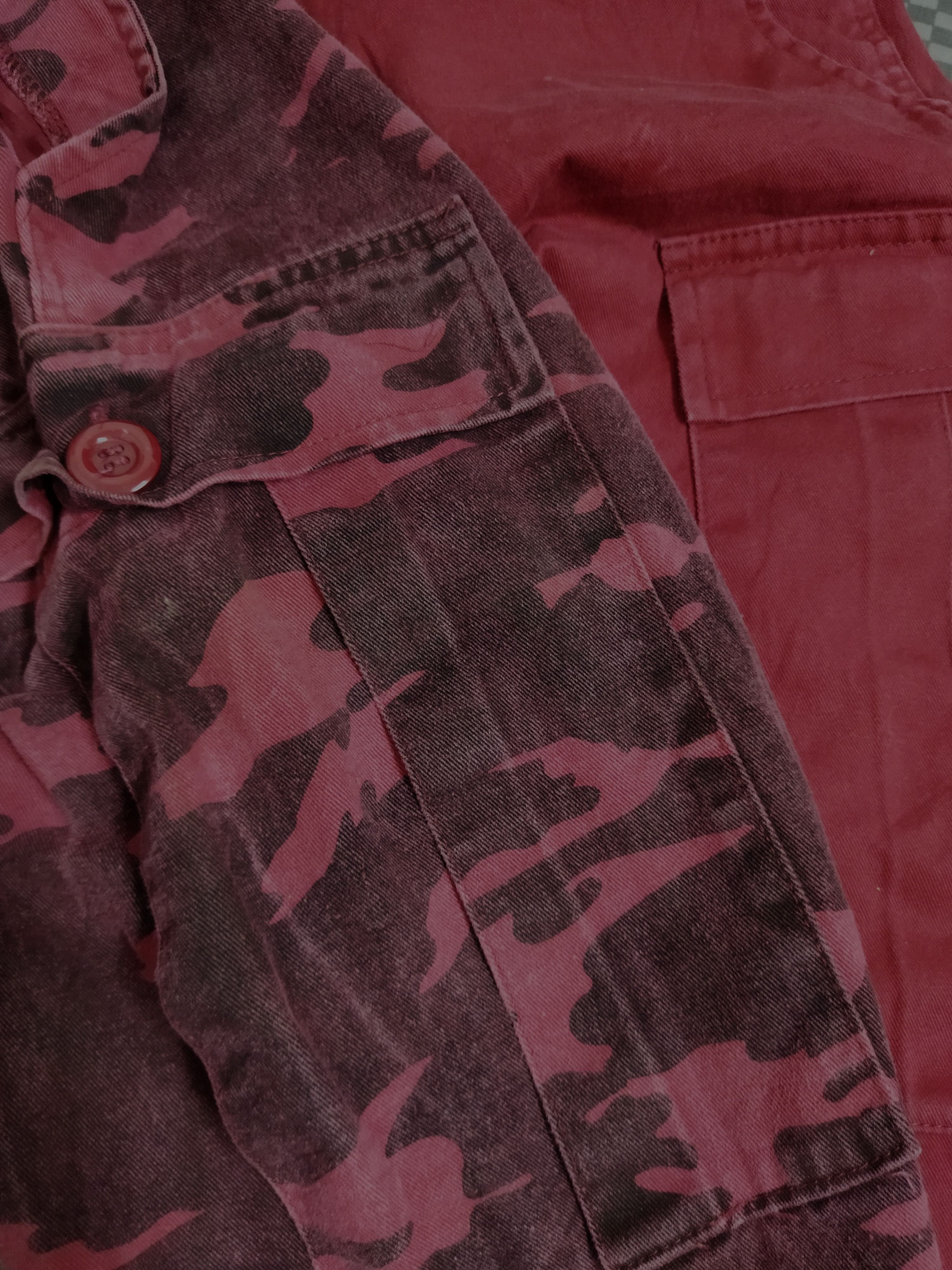 Japanese Brand Camo Cargo Pant Size US 31 - 3 Thumbnail