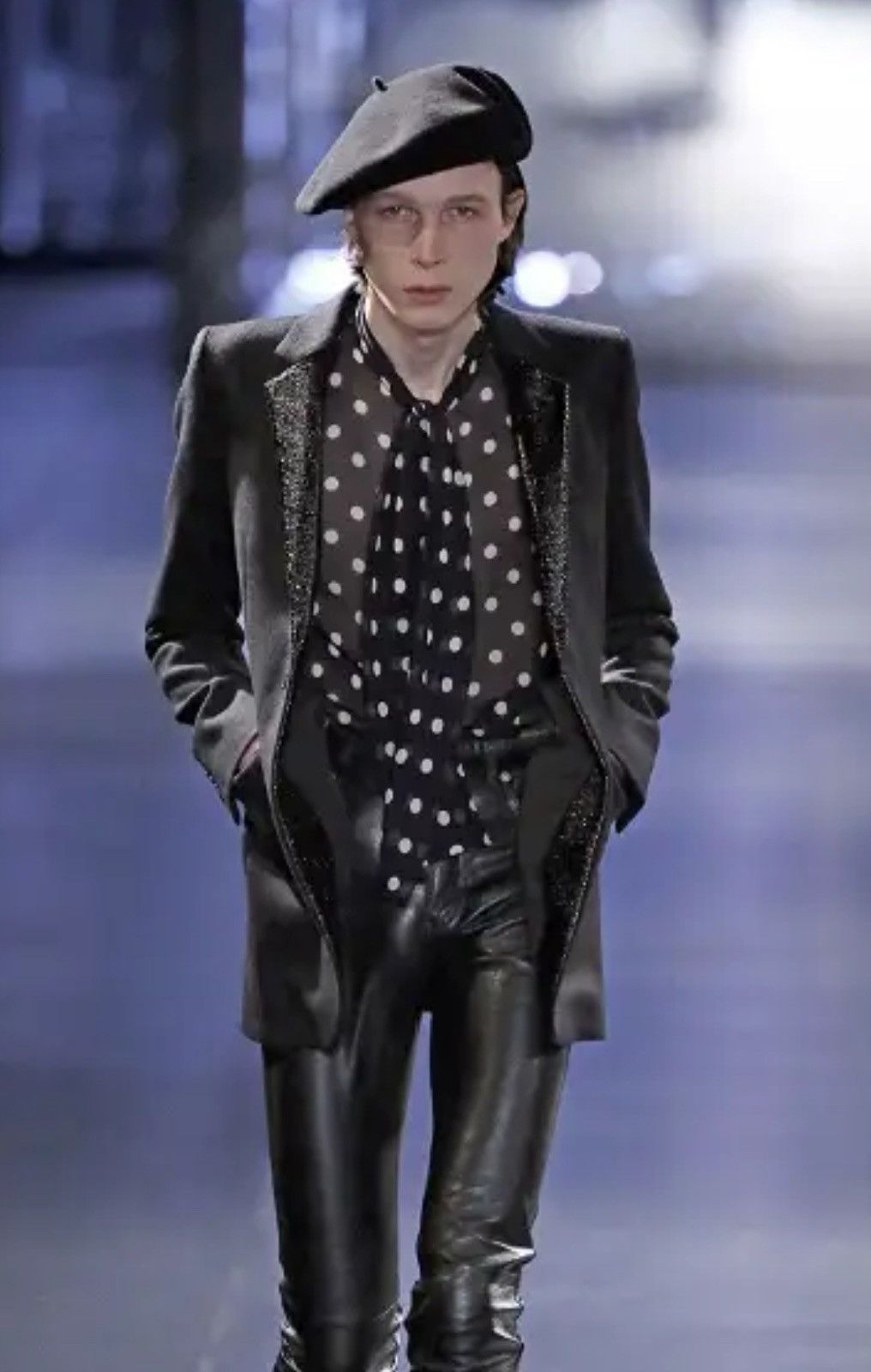 Hedi Slimane × Saint Laurent Paris Saint Laurent by Hedi