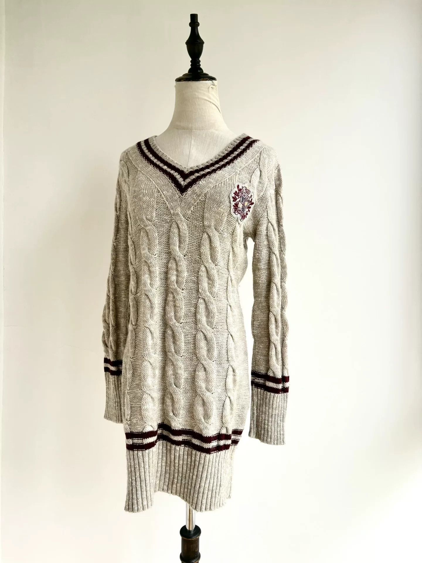 Vivienne Westwood Vivienne Westwood Vintage Preppy Cable Knit Dress Size M / US 6-8 / IT 42-44 - 1 Thumbnail