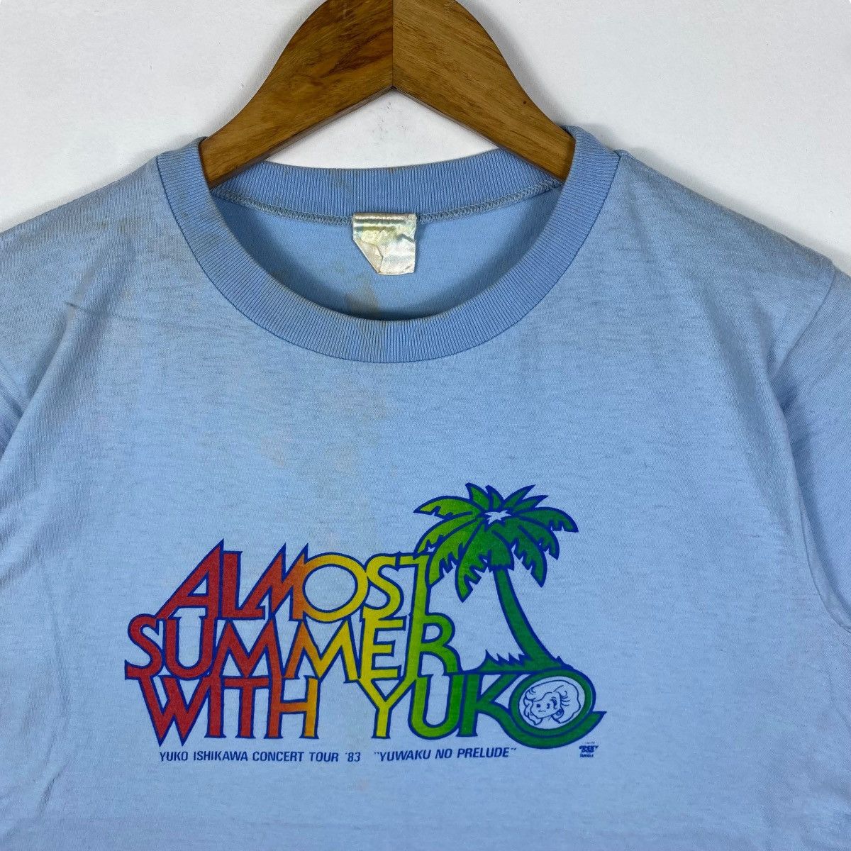 Vintage Vintage Yuko Ishikawa Concert Tour '83 Almost Summer Size US S / EU 44-46 / 1 - 2 Thumbnail