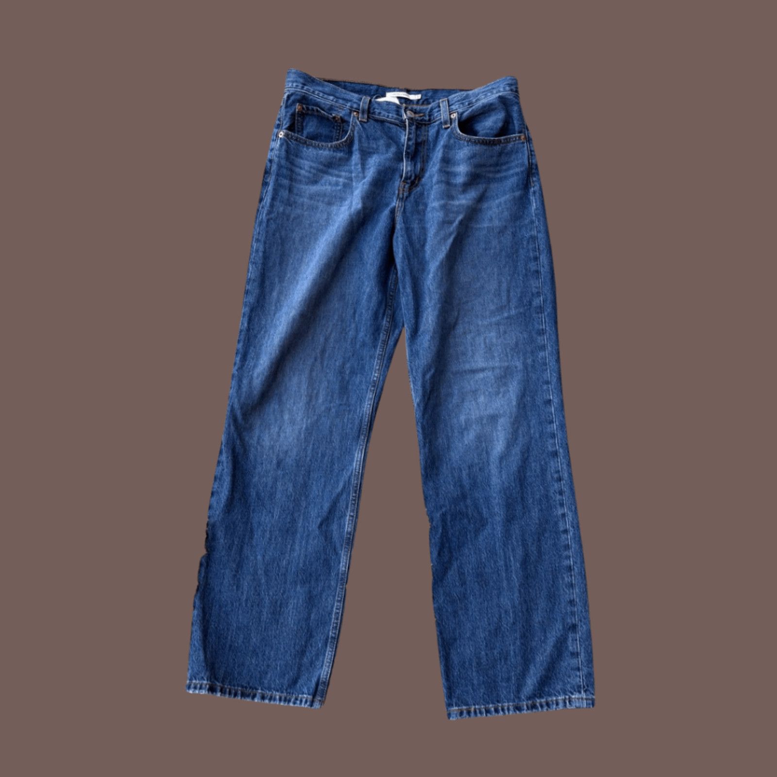Levi's Levi’s Low Pro Straight Jeans | Women’s 31 | Slouchy Minimal Size 34" / US 12 / IT 48 - 1 Thumbnail