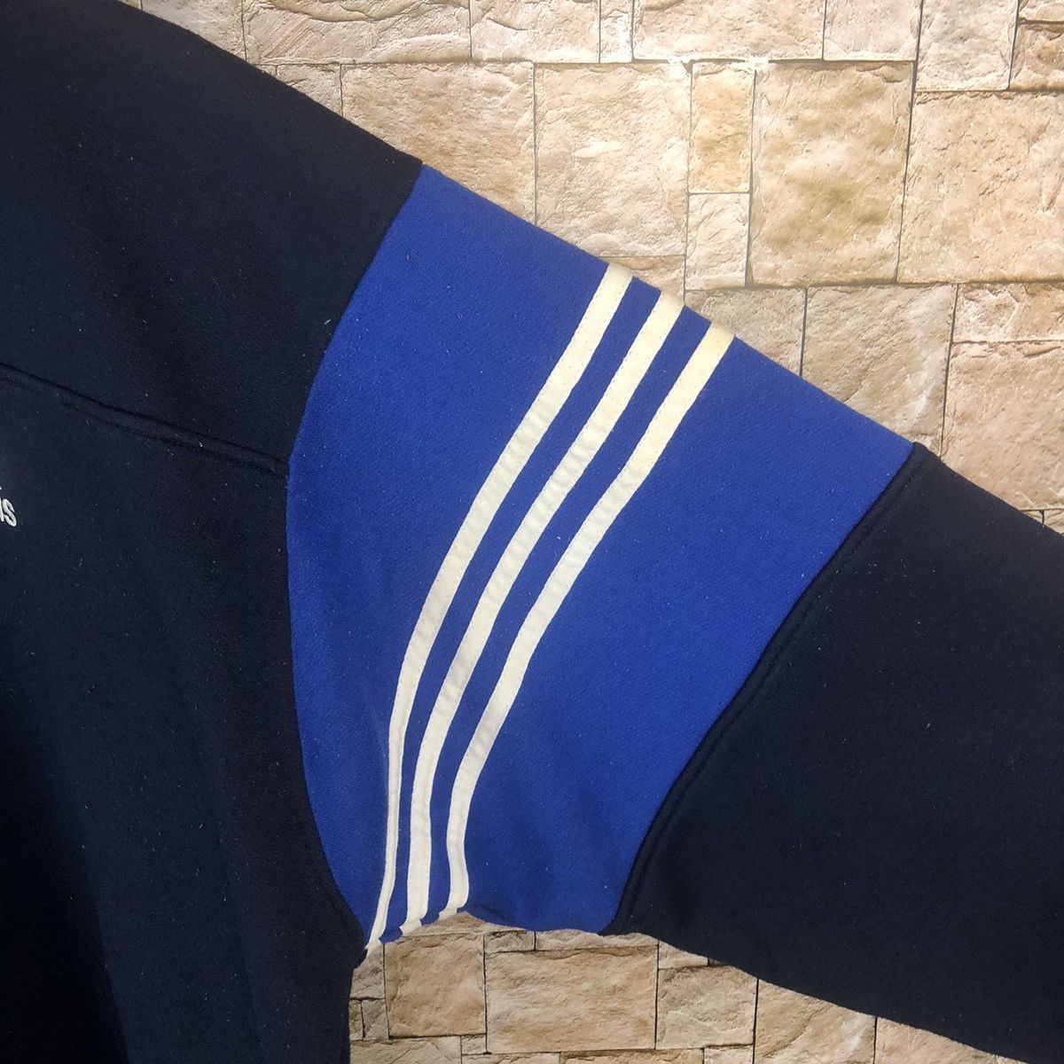 Adidas × Vintage Adidas Dark Blue Sweatshirt #A6 Size US XL / EU 56 / 4 - 16 Thumbnail