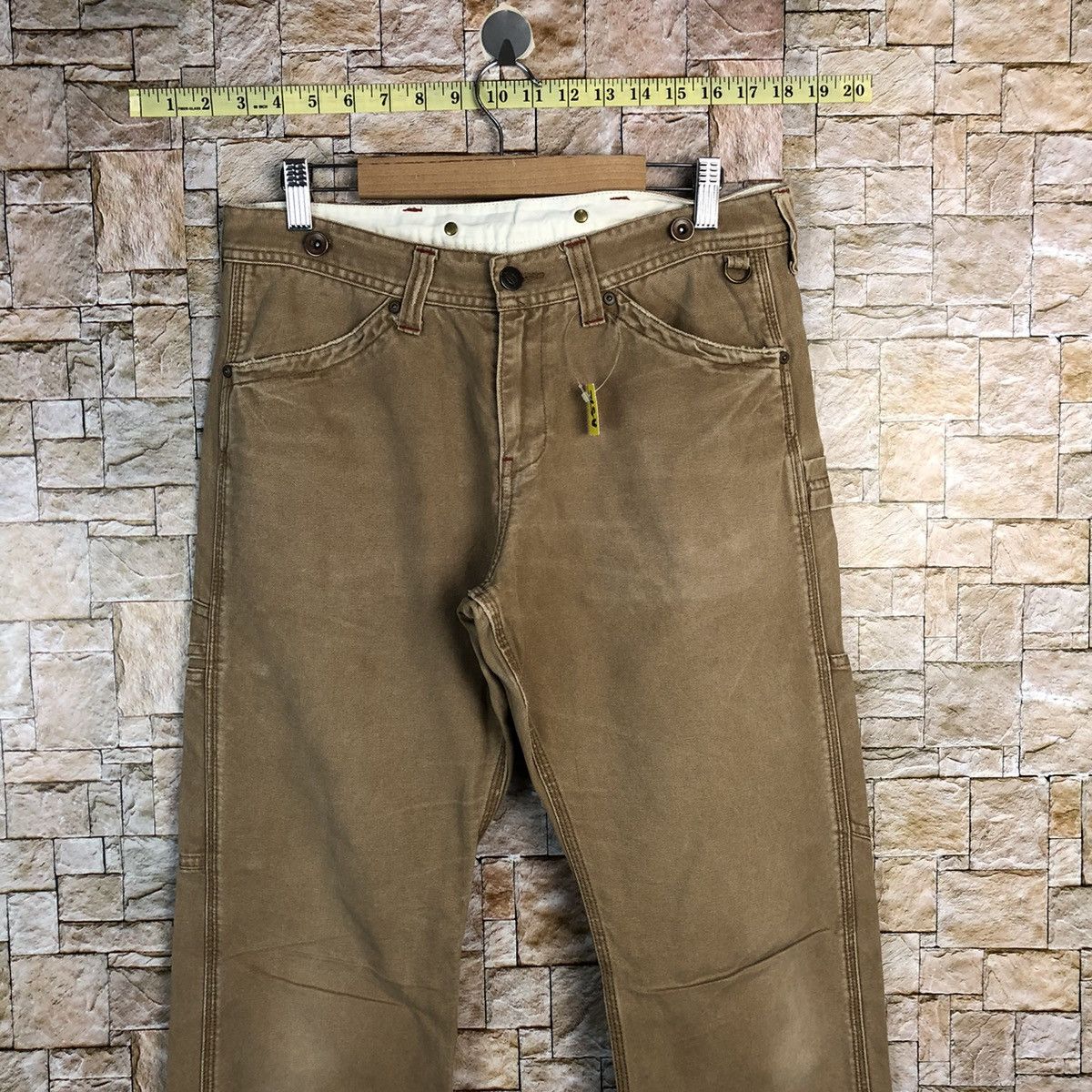 Dickies Dickies painter vintage buckle back Brown Casual Pants #A576 Size US 31 - 8 Thumbnail