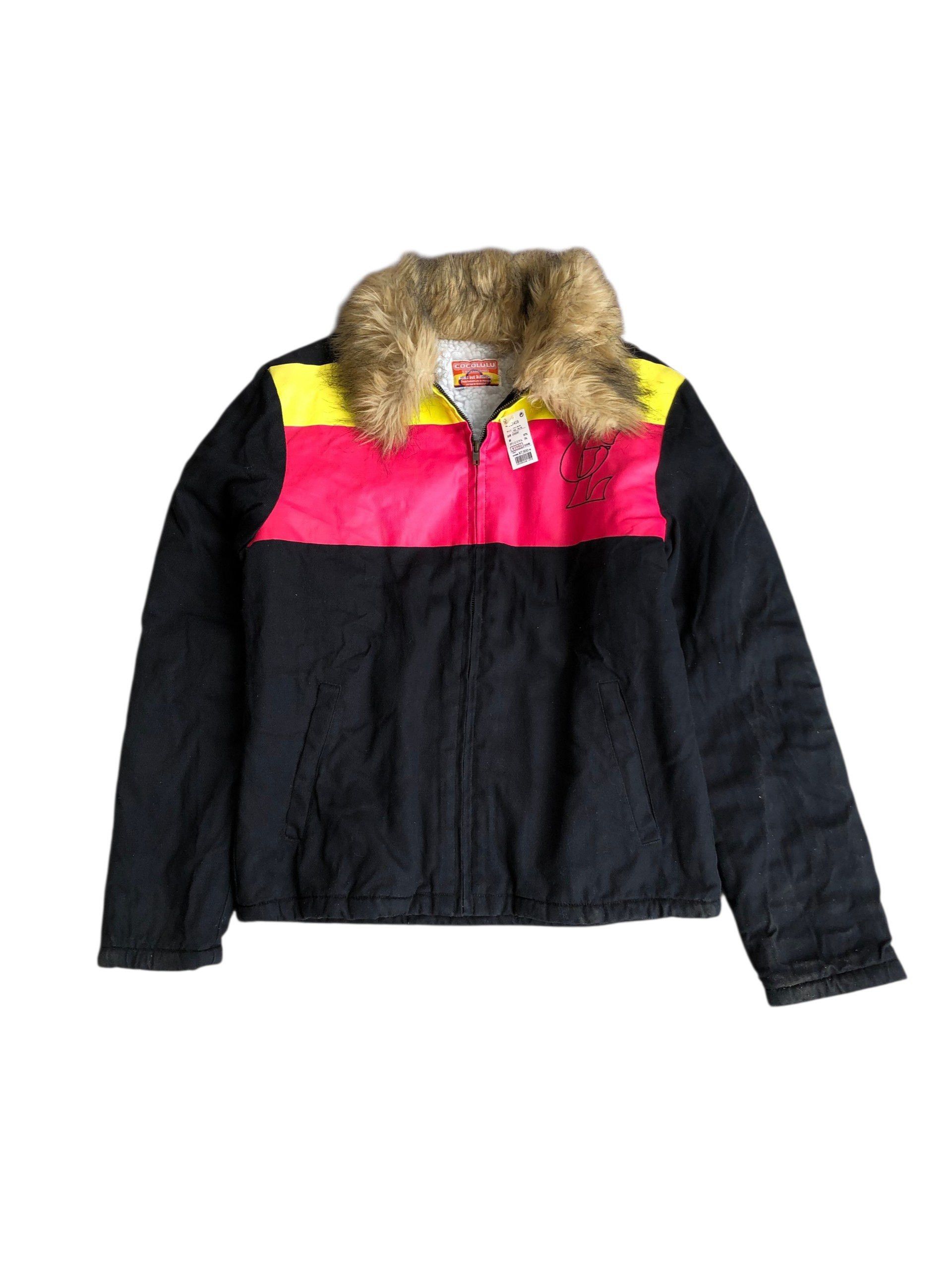 If Six Was Nine 2000s Fur Bomber Jacket Vkei Y2k Japanese Archive Size US M / EU 48-50 / 2 - 5 Thumbnail