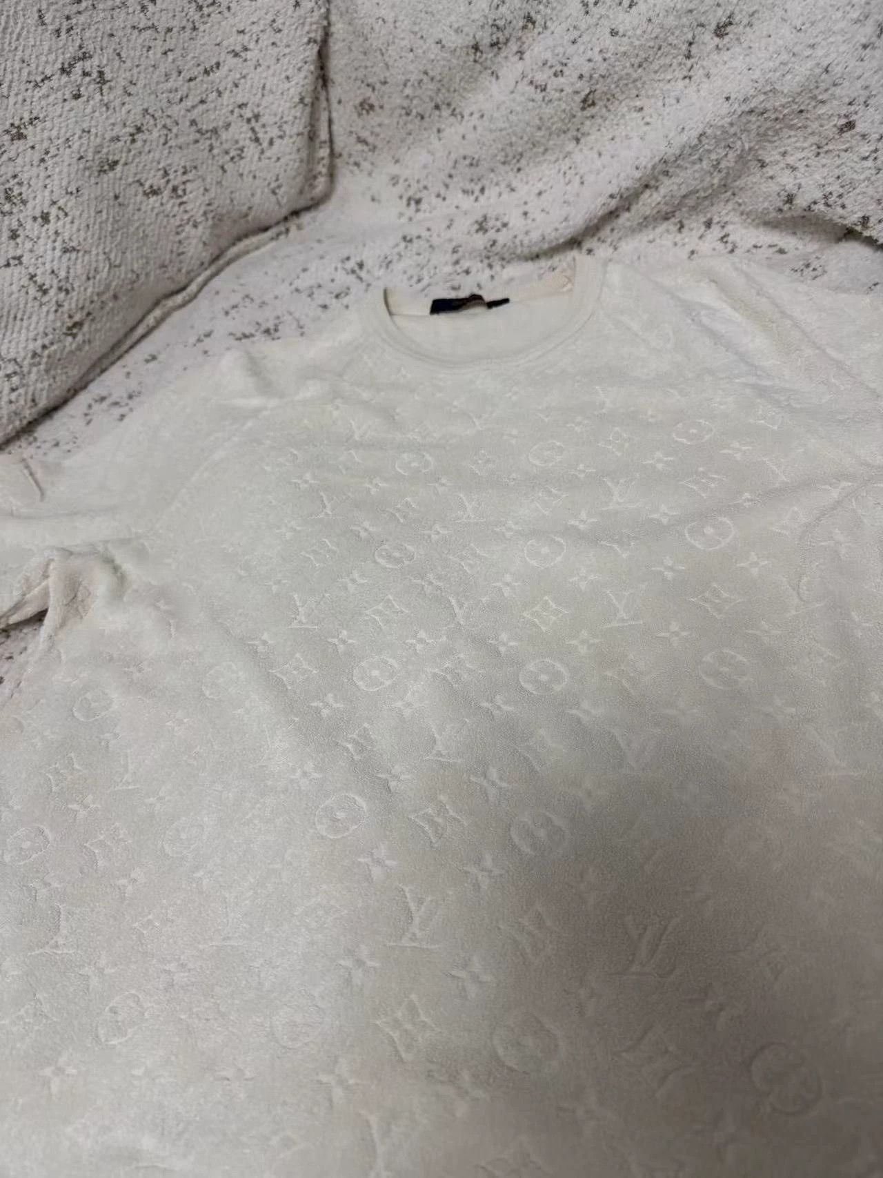 Louis Vuitton LV Towel Short Sleeve Beige L Size US L / EU 52-54 / 3 - 2 Thumbnail