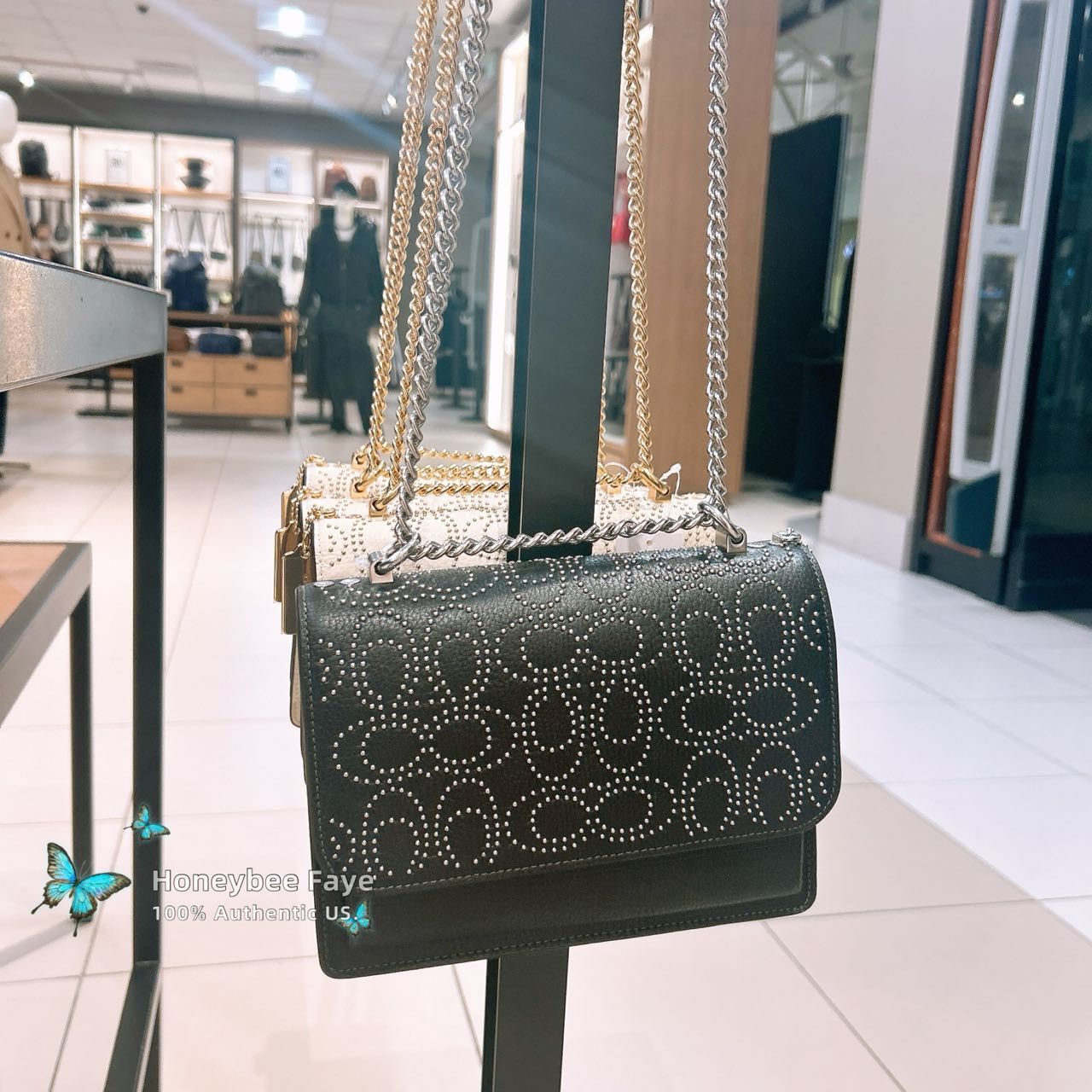 Coach NWT Coach Klare Crossbody Bag With Signature Rivets CX260 Size ONE SIZE - 3 Thumbnail