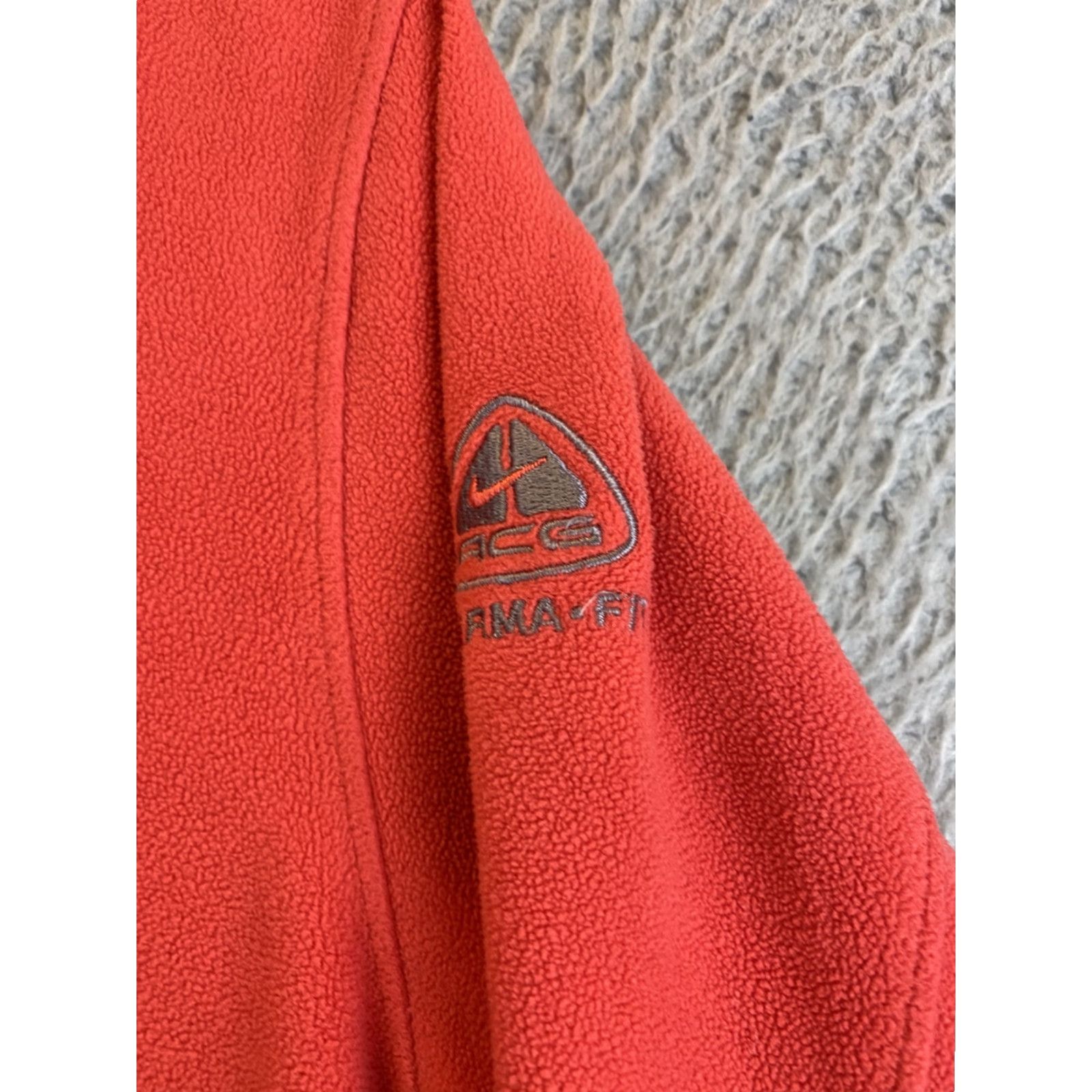 Nike Nike ACG Sweatshirt Womens S Red Fleece Therma Fit Pullover Sweatshirt Outdoor Hiking 90s? Size S / US 4 / IT 40 - 5 Thumbnail
