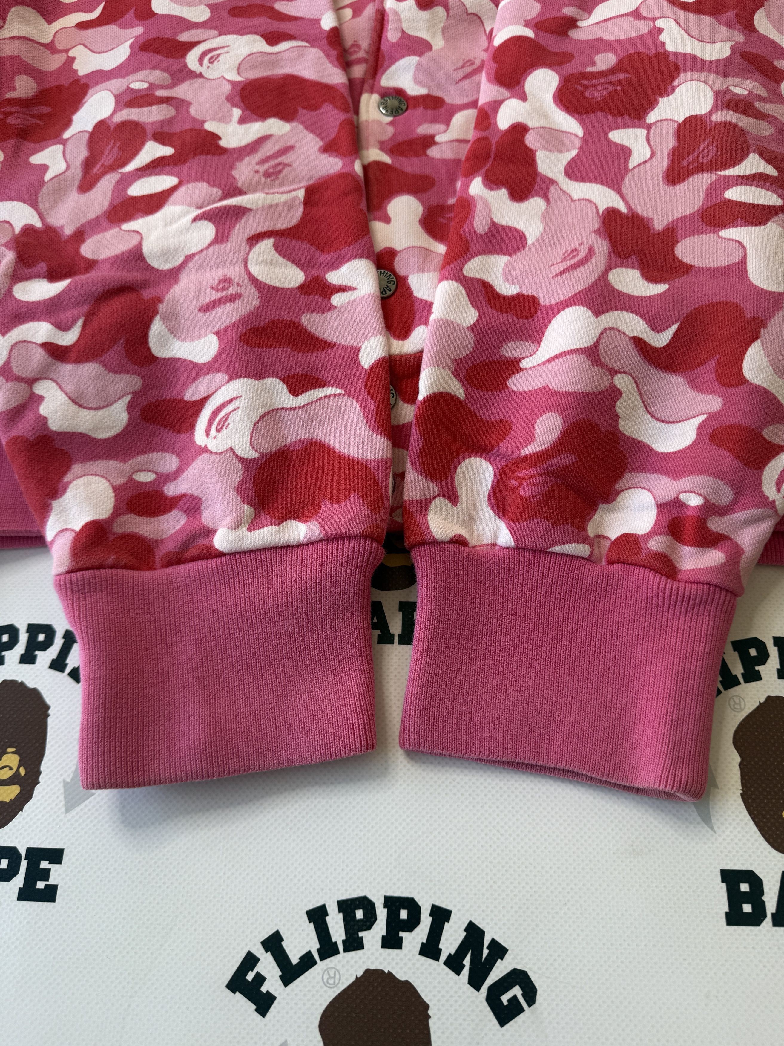 Bape BAPE NIGO FAVORITE SHOP ABC CAMO SWEAT VARSITY JACKET (2008) Size US L / EU 52-54 / 3 - 12 Thumbnail