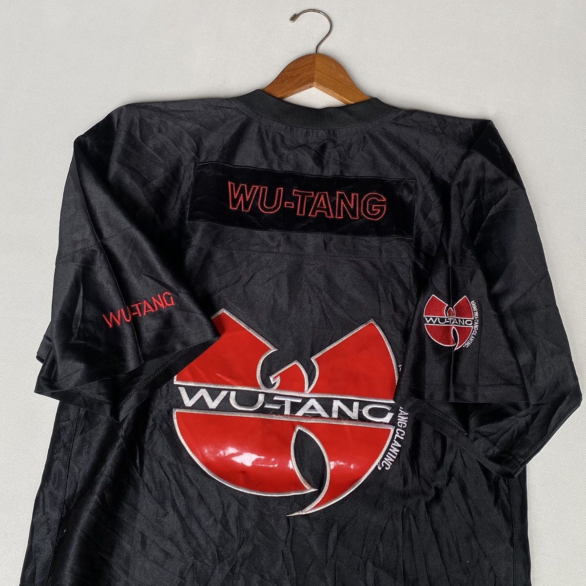 Vintage × Wu-Tang Clan Vintage 1996 Wu-Tang jersey big logo Size US XL / EU 56 / 4 - 4 Thumbnail