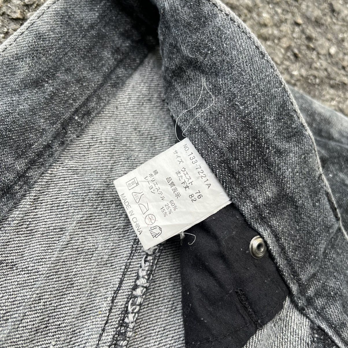 Hysteric Glamour In the Attic Jeans Acid Wash Smoke Distressed Punk Denim Size US 30 / EU 46 - 8 Thumbnail