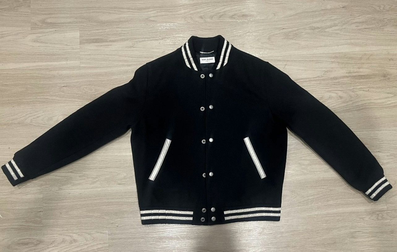 Saint Laurent Paris Saint Laurent Teddy Jacket sz US 40 | YSL 50 Size US M / EU 48-50 / 2 - 3 Thumbnail