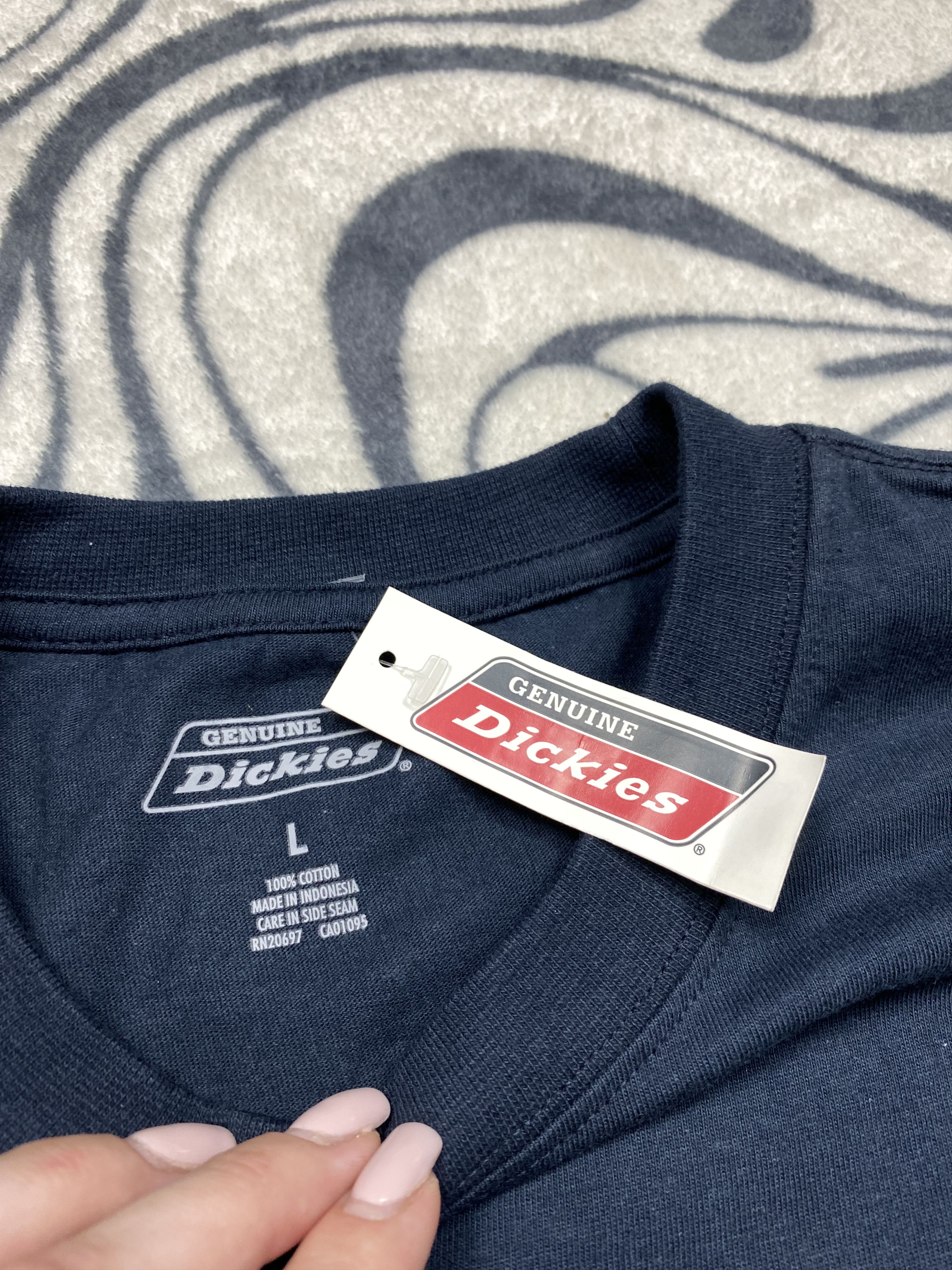 Dickies × Vintage NEW Dickies Mens T-Shirt Tee Y2K Size US L / EU 52-54 / 3 - 4 Thumbnail
