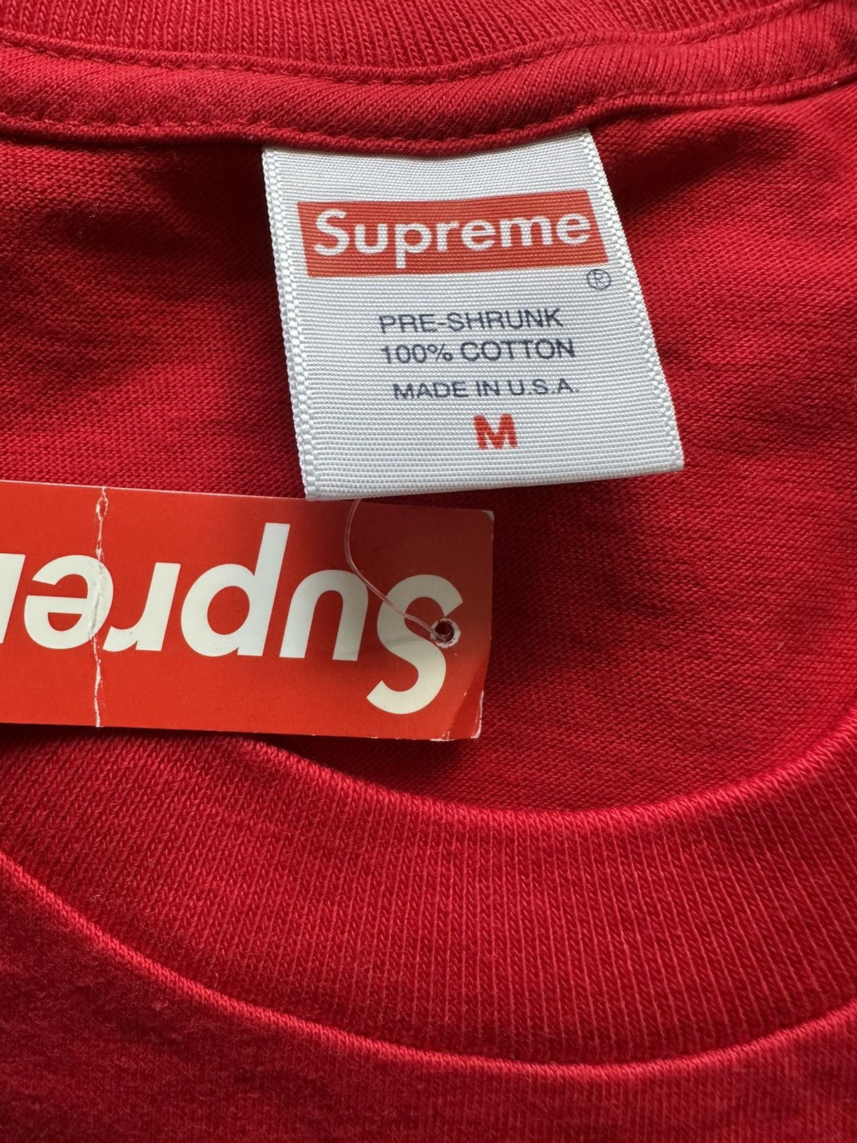 Supreme Supreme Mona Lisa Tee Red Medium Size US M / EU 48-50 / 2 - 4 Thumbnail