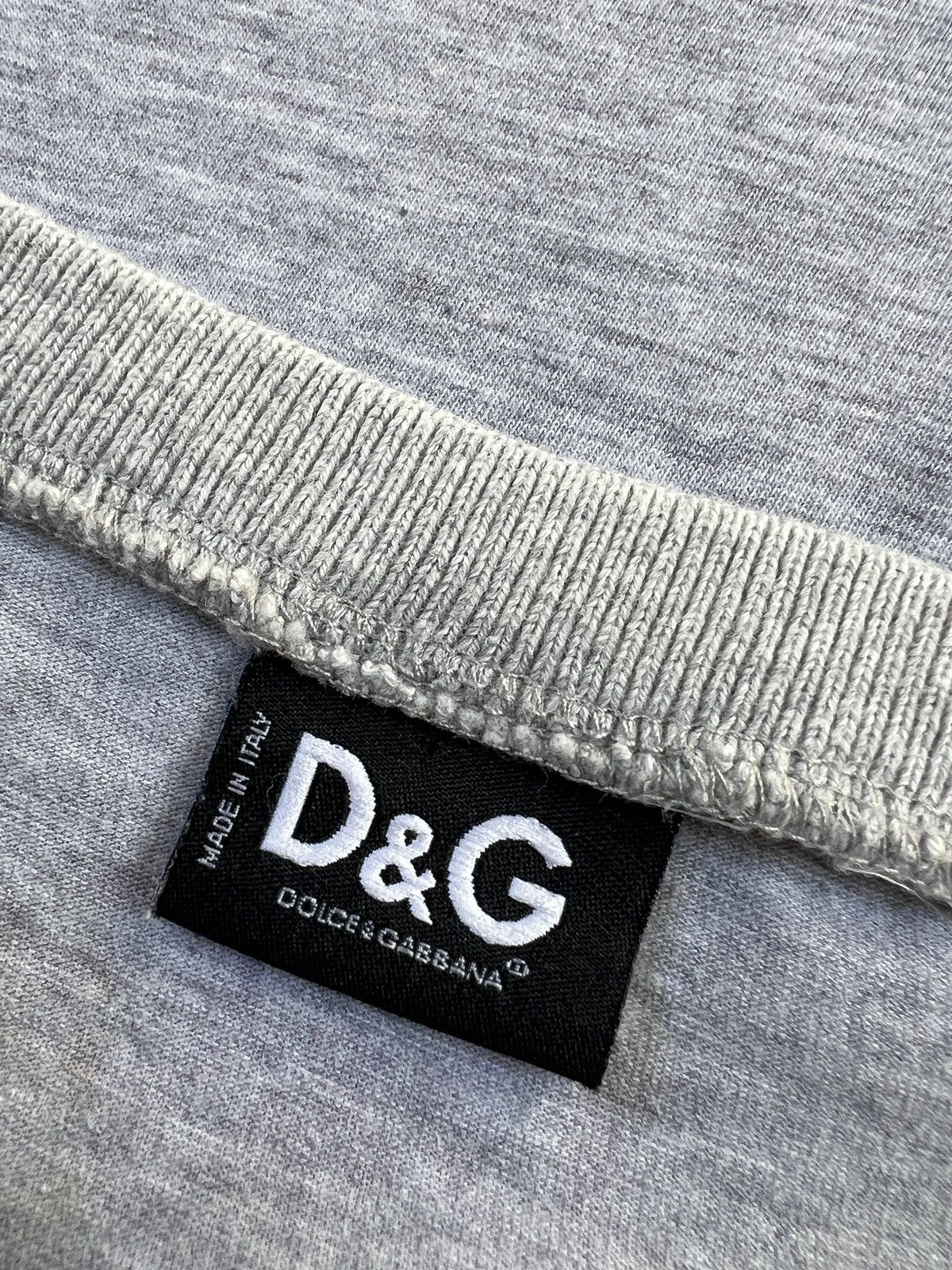 Dolce & Gabbana × Vintage Y2K Dolce & Gabbana Wide Neck Summer Tshirt Size XS / US 0-2 / IT 36-38 - 6 Thumbnail