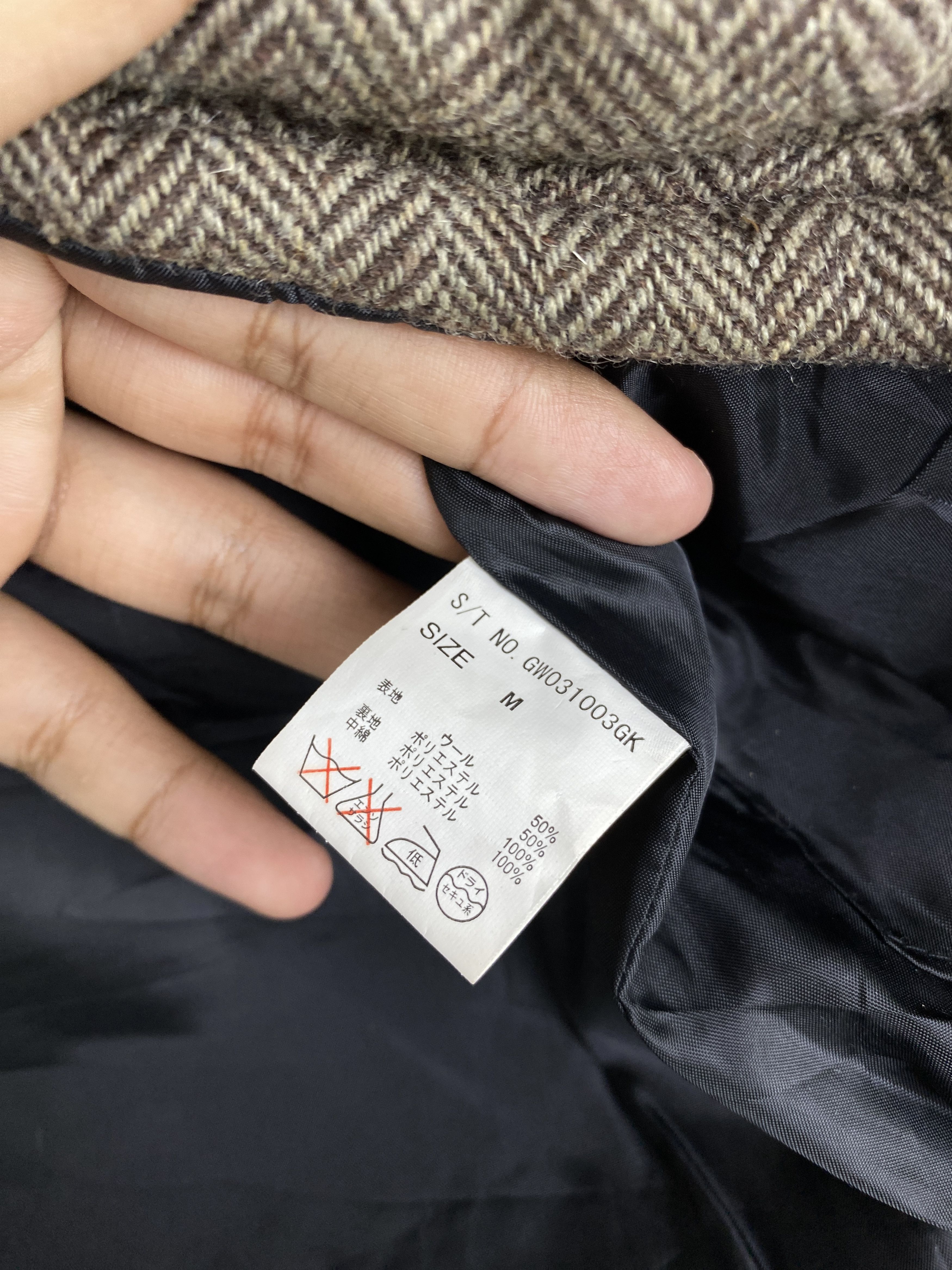 Global Work Vintage Global Work Herringbone Puffer Vest Jacket JA0204 Size US M / EU 48-50 / 2 - 7 Thumbnail