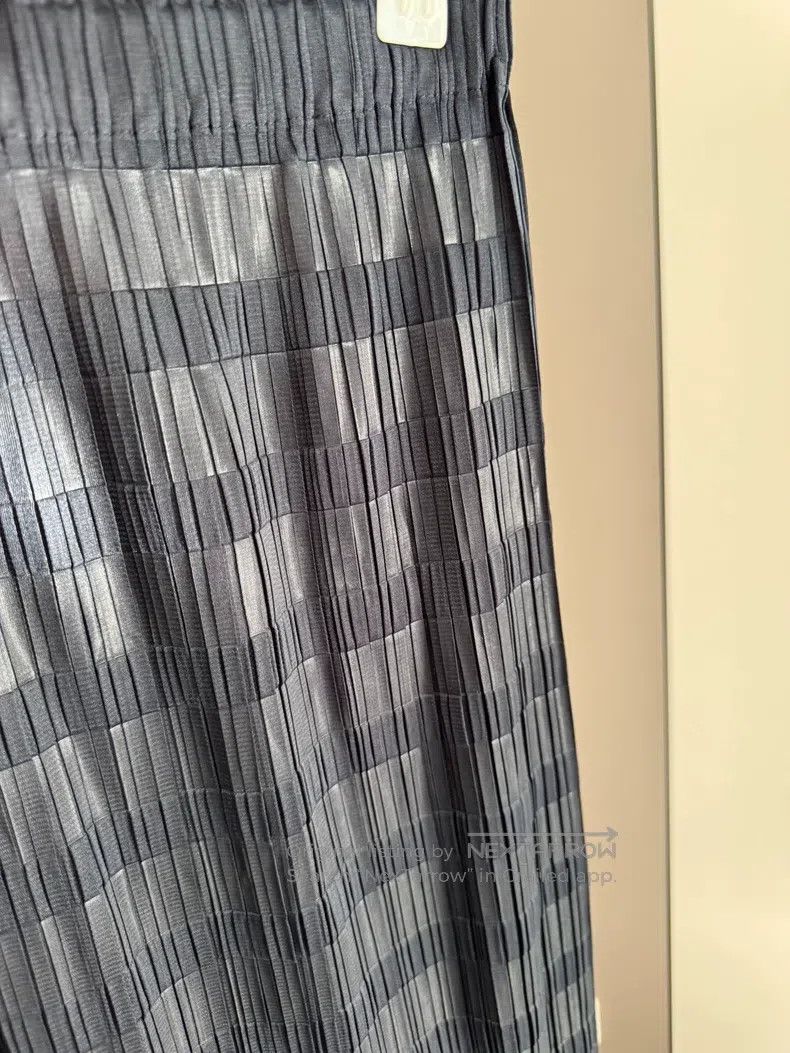 Issey Miyake Issey Miyake size:5 Horizontal Striped Wide Leg Pants Size 22" - 2 Thumbnail