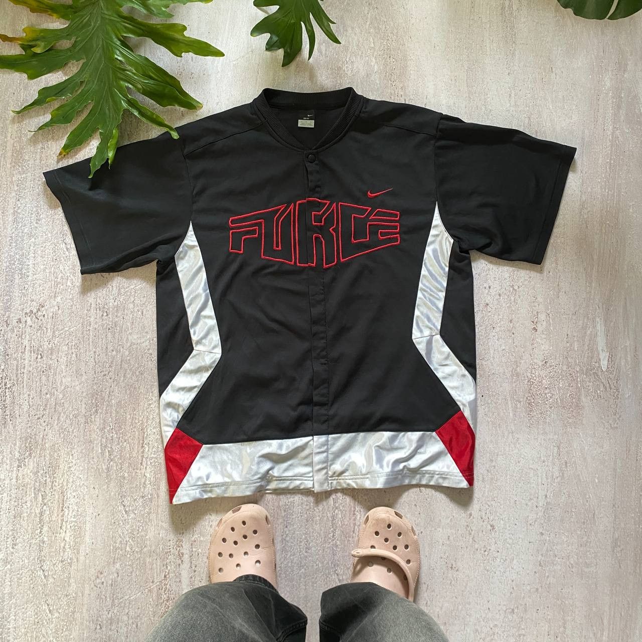 Nike × Rap Tees × Vintage VINTAGE Y2K NIKE AIR FORCE CARTI HIP HOP 90S STYLE Size US XL / EU 56 / 4 - 1 Thumbnail