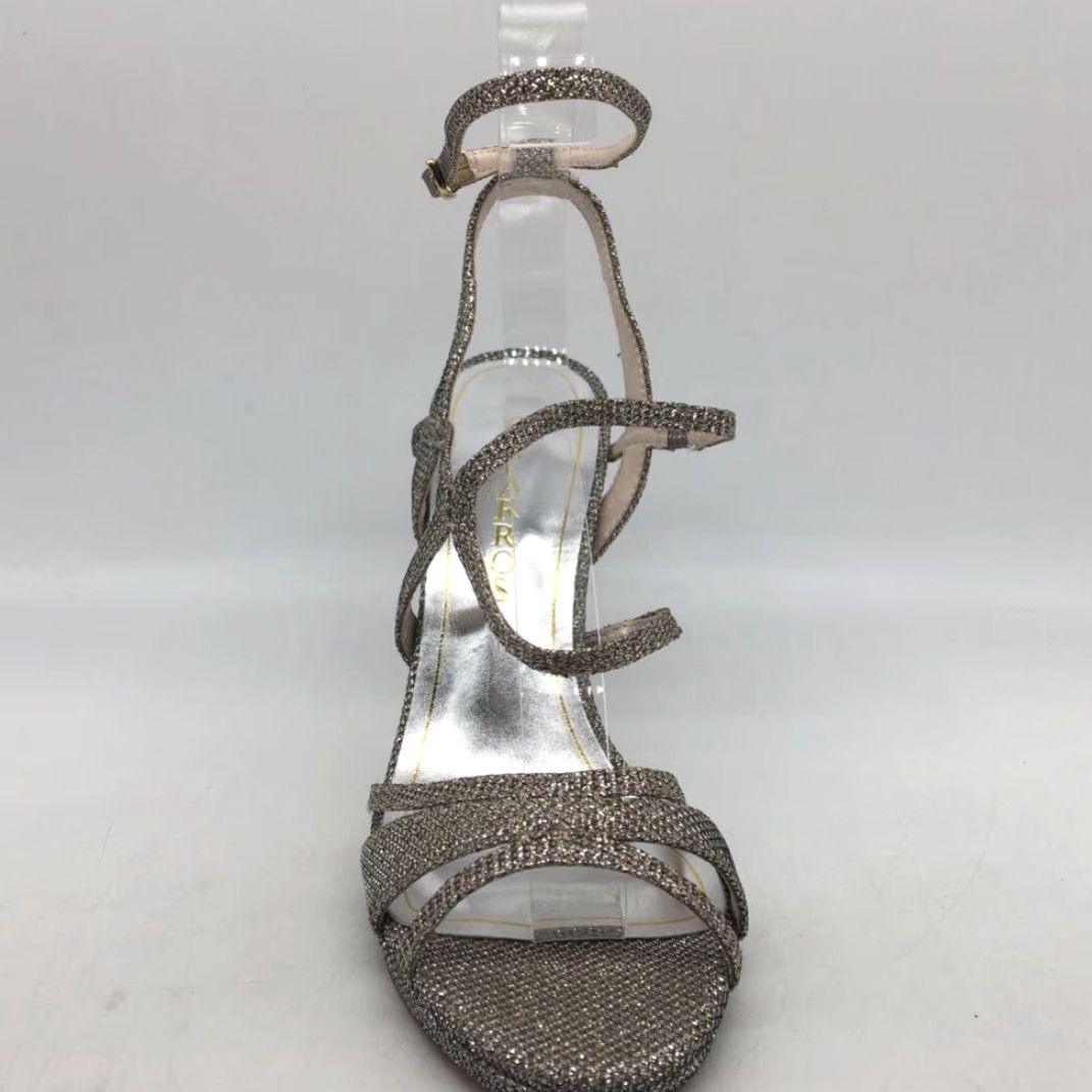 Vintage VINTAGE Caparros Womens Sandal Caparros Womens Ankle Strap Sandals Metallic Buckle Slim Heels Leather 8 B New Size US 8 / IT 38 - 2 Thumbnail