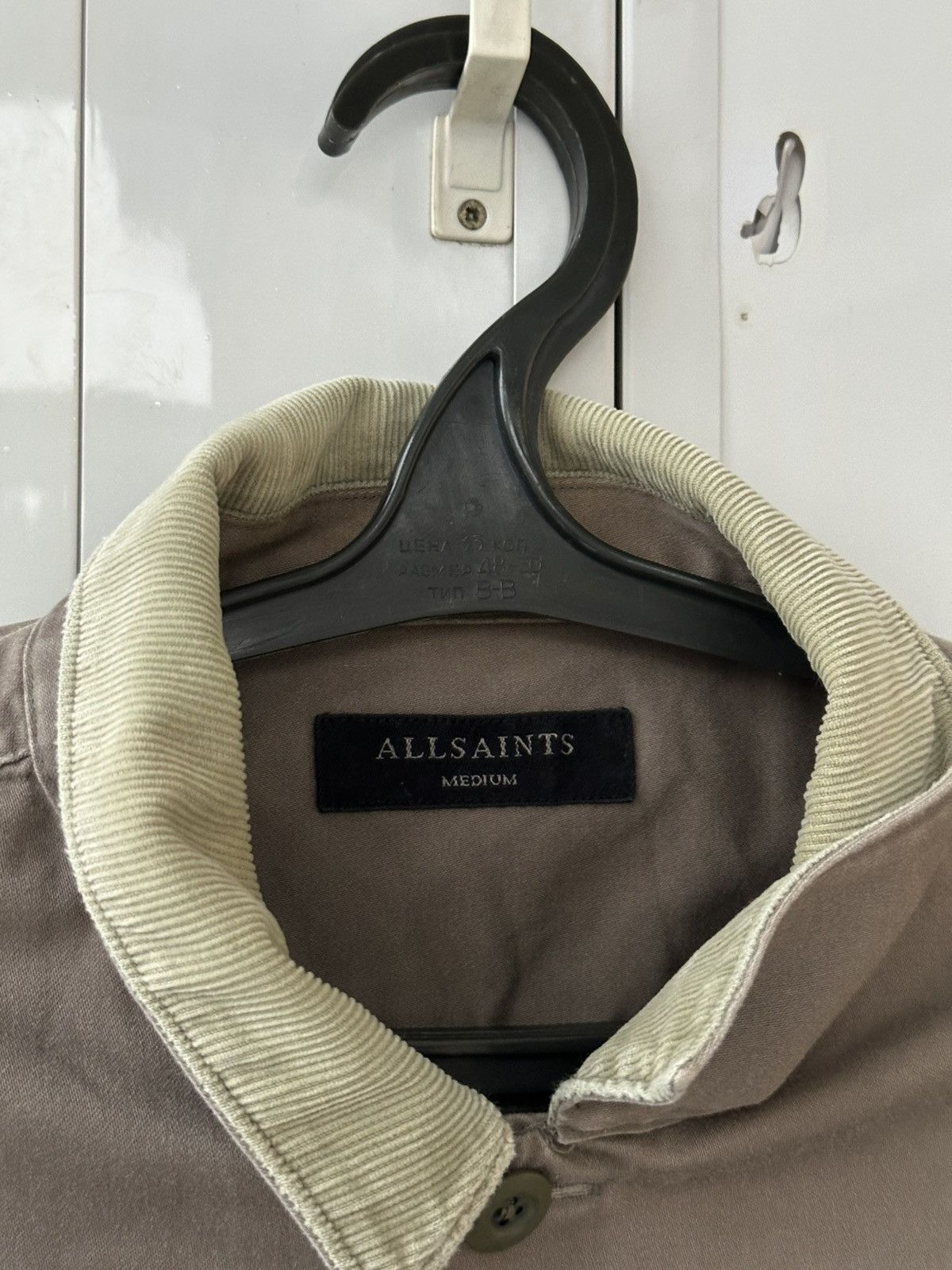 Allsaints Allsaints Multipocket OverShirt Brown Luxury Fit Size US M / EU 48-50 / 2 - 9 Thumbnail