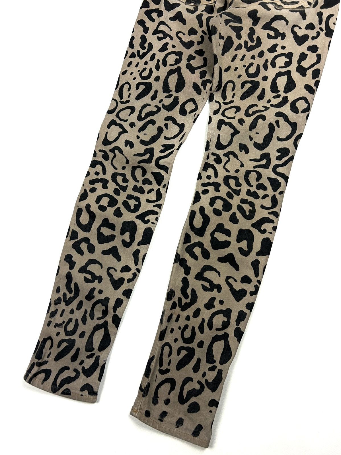 True Religion rare True Religion Leopard Jeans Skinny Made In USA Y2K Size 25" / US 0 / IT 36 - 16 Thumbnail