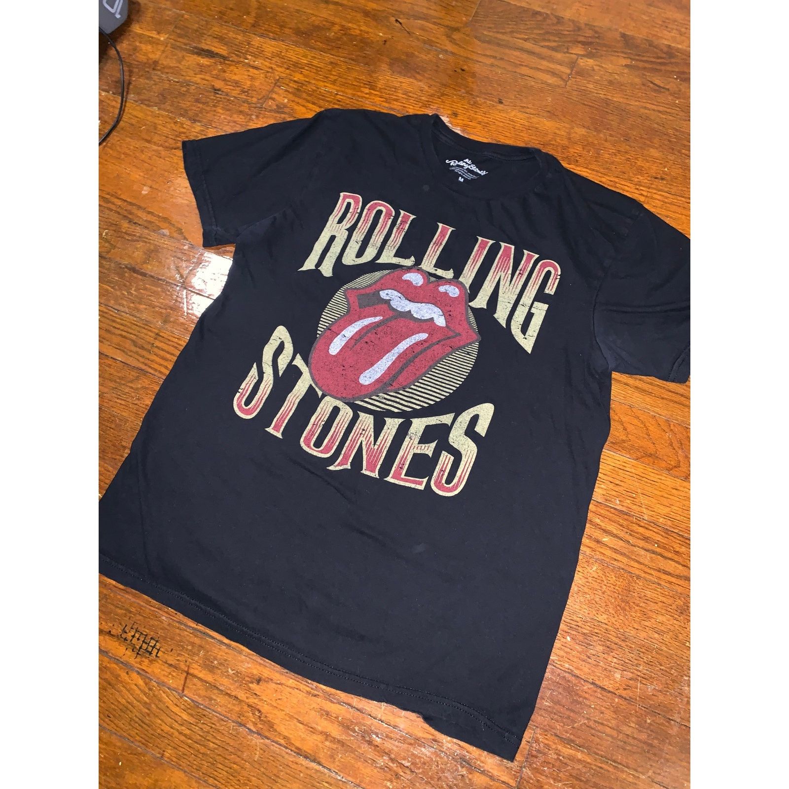 The Rolling Stones Rolling Stones T Shirt Black Medium Band Tee Rock Graphic Size US M / EU 48-50 / 2 - 4 Thumbnail