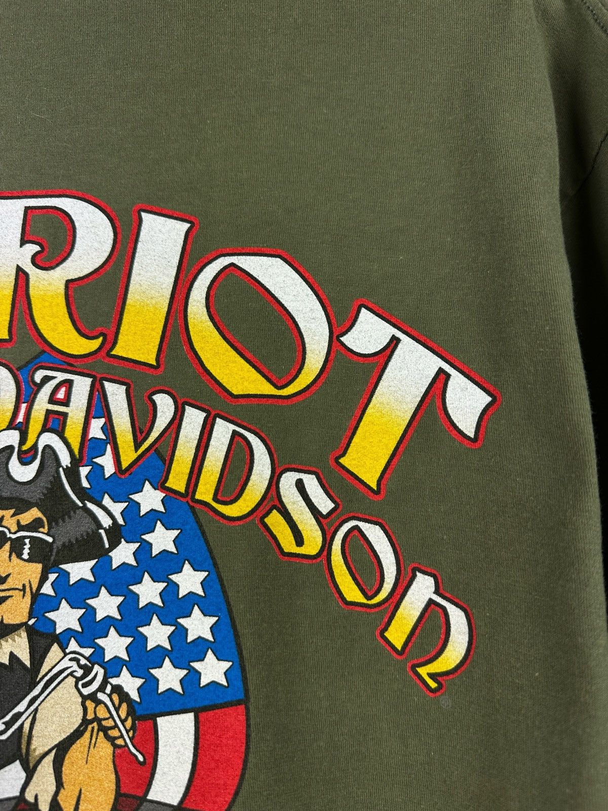 Harley Davidson Vintage Harley Davidson Patriot T-Shirt Size US XL / EU 56 / 4 - 10 Thumbnail