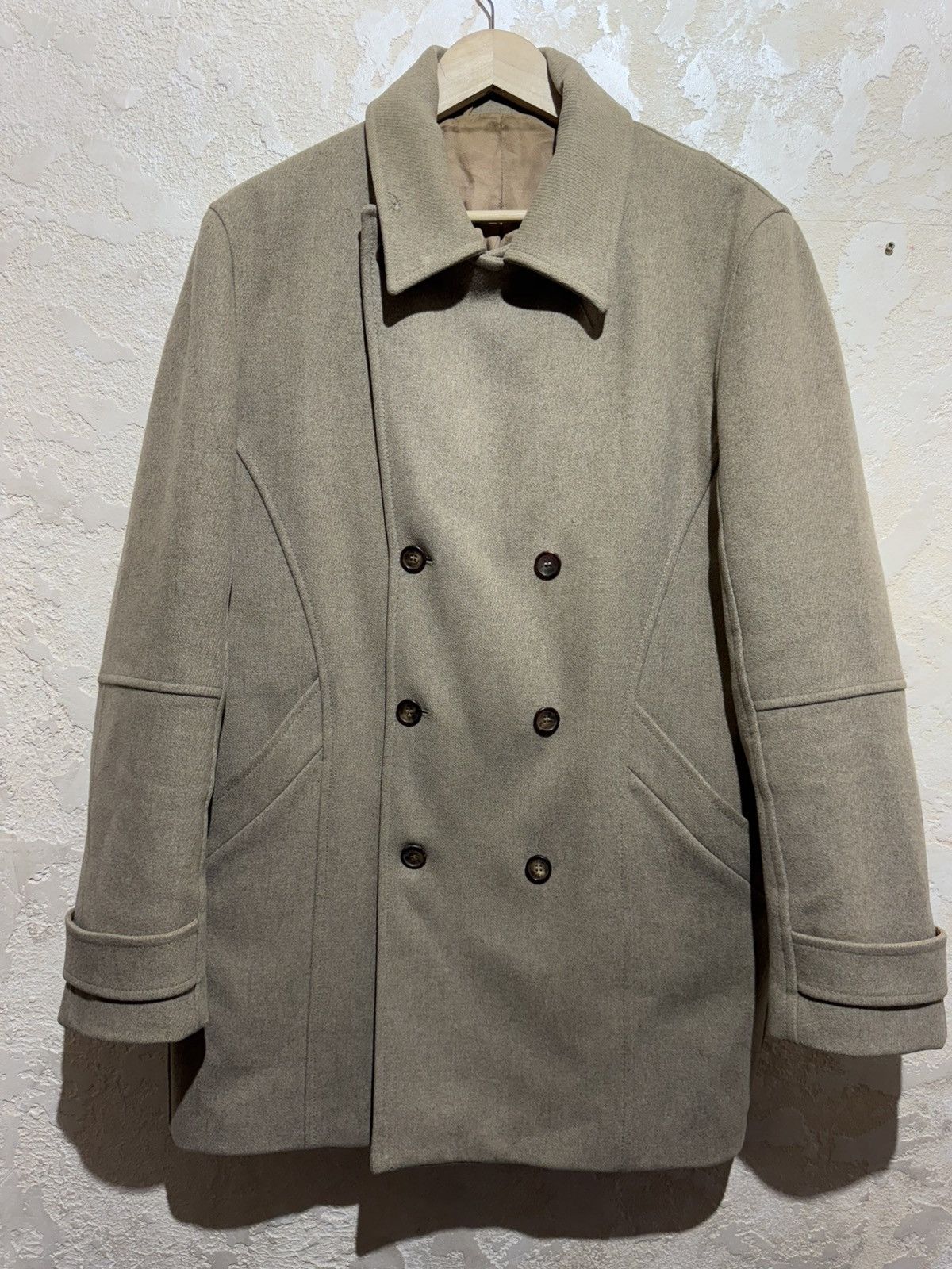 Alfred Dunhill Alfred Dunhill Men's Wool Coat Size XL Size US XL / EU 56 / 4 - 1 Thumbnail