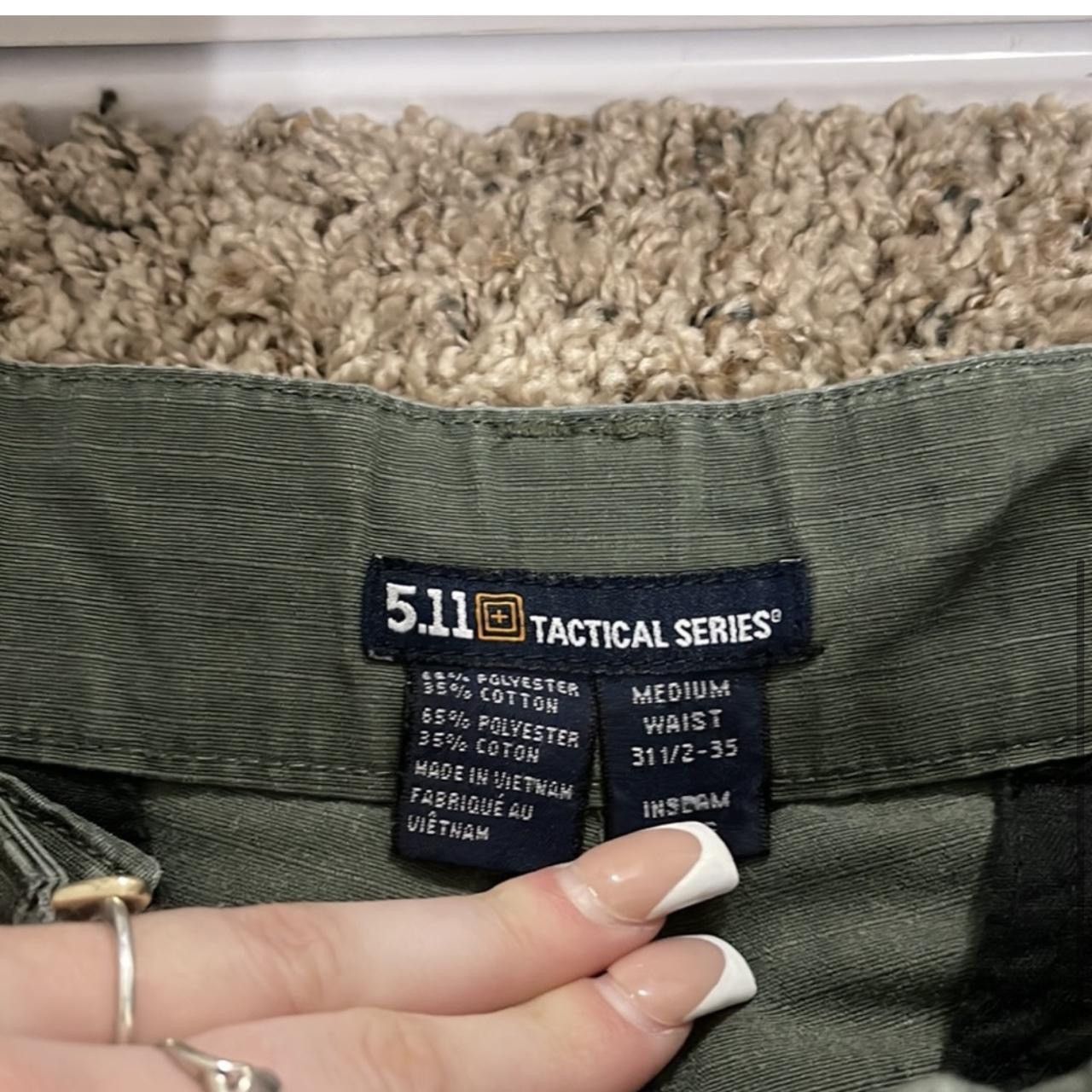 5.11 × Vintage Green Cargos Size US 31 - 5 Thumbnail