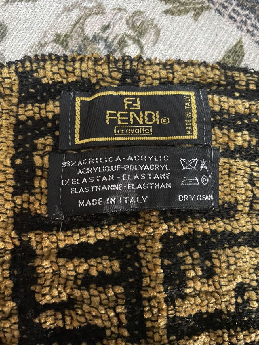 Designer × Fendi FENDI SCARF MONOGRAM Size ONE SIZE - 8 Thumbnail