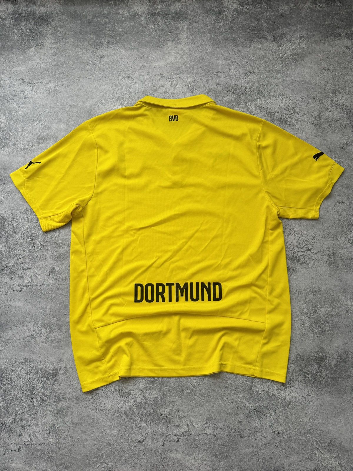 Puma × Vintage Vintage Puma Borussia Dortmund 2014-15 Home Jersey size L Size US L / EU 52-54 / 3 - 7 Thumbnail