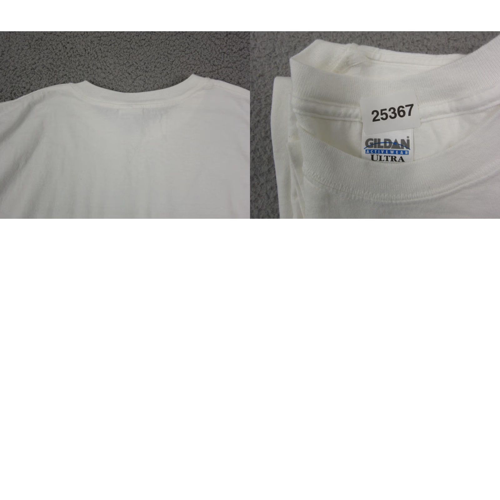Gildan VINTAGE Gildan Shirt Mens XL White Short Sleeve Crew Neck T-Shirt Reading Books Library 70s 80s 90s City Classic Mens Size US XL / EU 56 / 4 - 9 Thumbnail