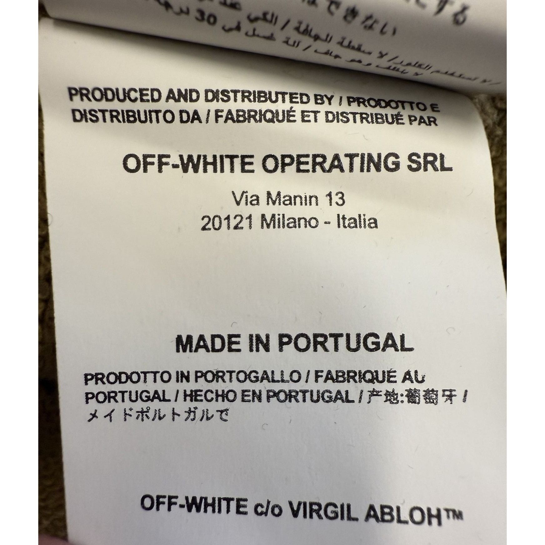 Off-White Off-White Camouflage Hoodie L Cotton Seeing Things Collectio Size US L / EU 52-54 / 3 - 7 Thumbnail