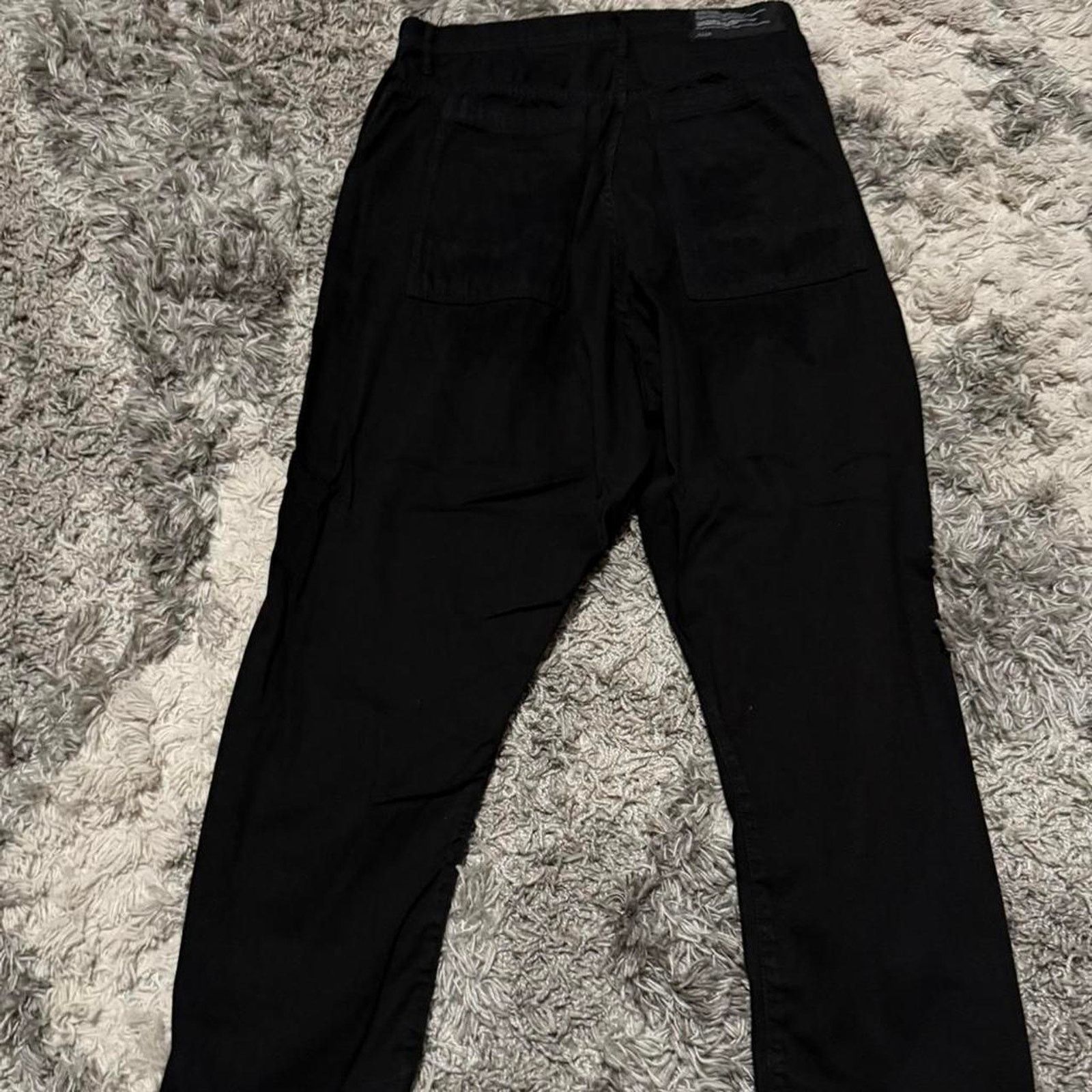 Julius Julius Assymetrical Black Pants bought & own by Steve Aoki Size US 31 - 3 Thumbnail