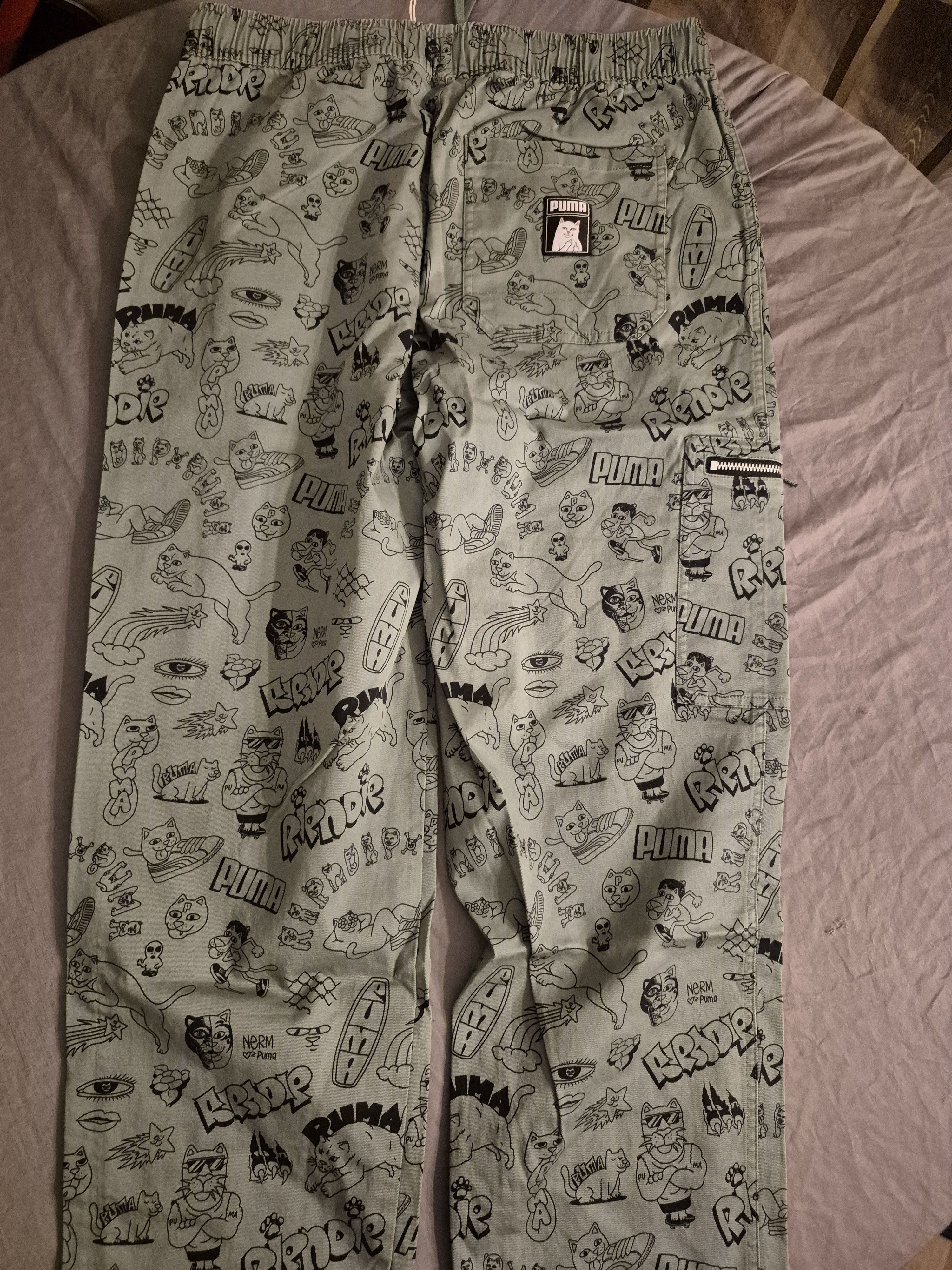Puma Puma x Rip N Dip Eucalyptus Twill Pants Size Medium Size US 32 / EU 48 - 3 Thumbnail
