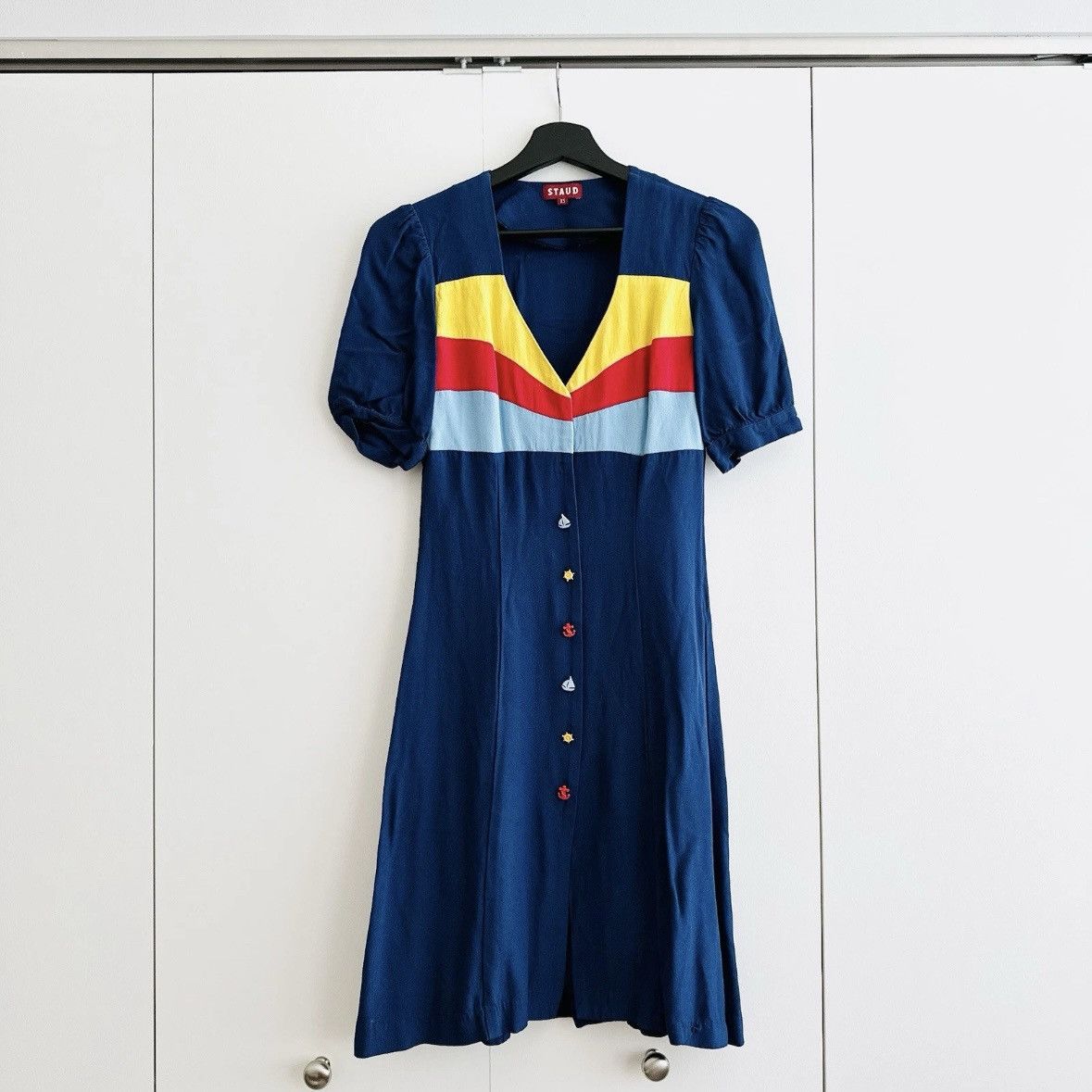 Staud STAUD Roger Shirt Dress Size XS / US 0-2 / IT 36-38 - 4 Thumbnail