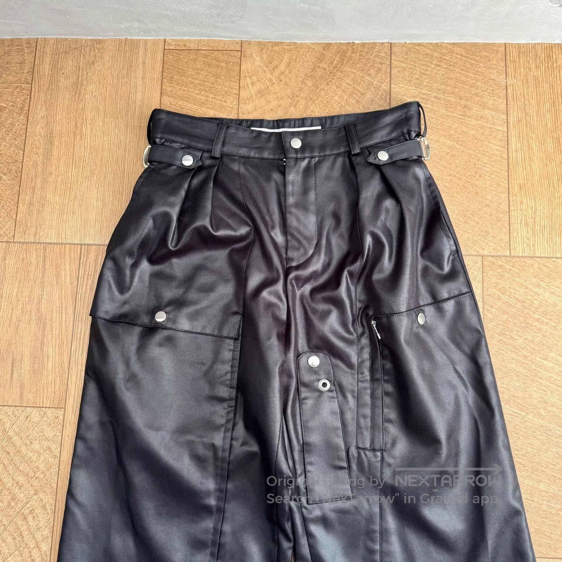 Sacai Tamme Deconstructed Utility Polyester Pants. Size US 31 - 3 Thumbnail