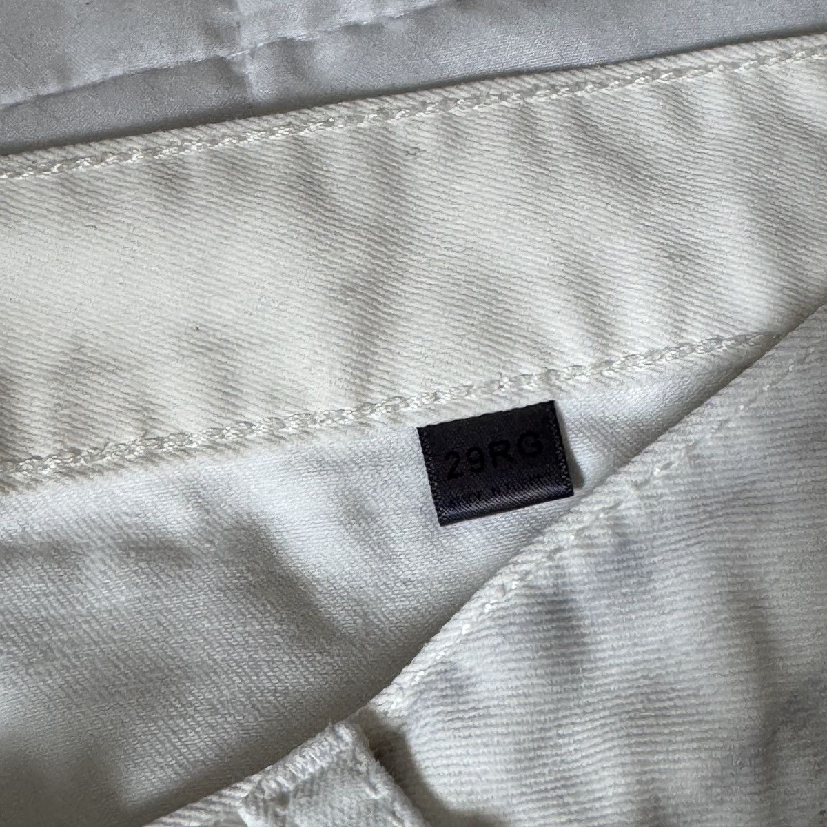 John Varvatos John Varvatos White Denim Jeans Size US 29 - 7 Thumbnail
