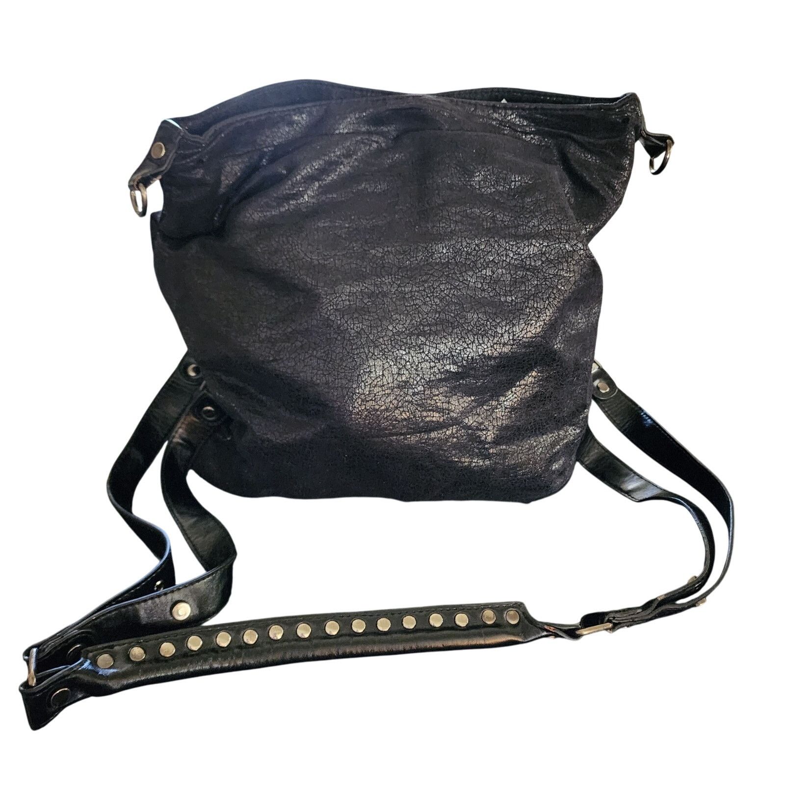 Kenneth Cole Kenneth Cole Reaction black bag fold over adjustable strap Size ONE SIZE - 1 Thumbnail